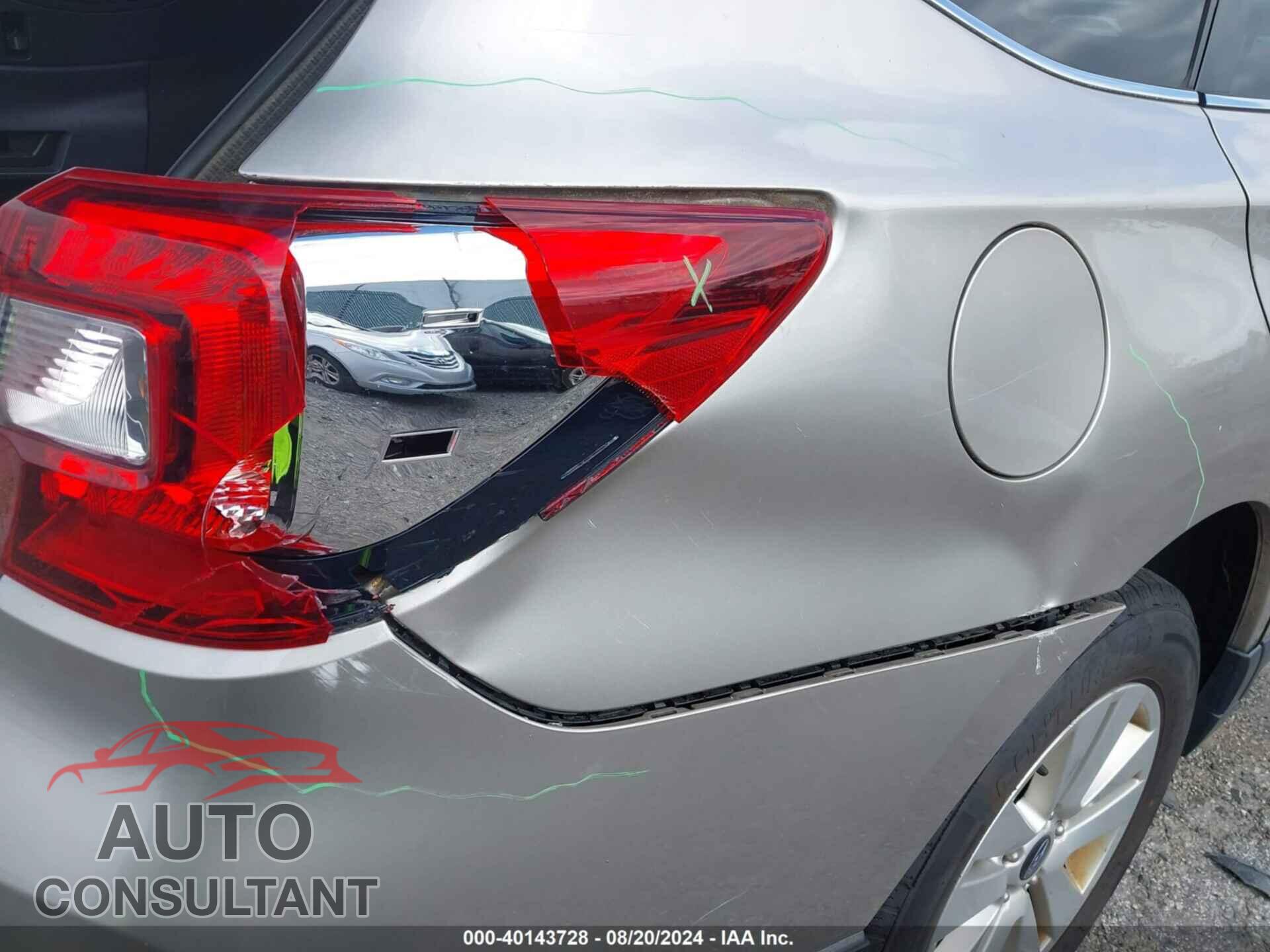 SUBARU OUTBACK 2017 - 4S4BSAFC6H3377724