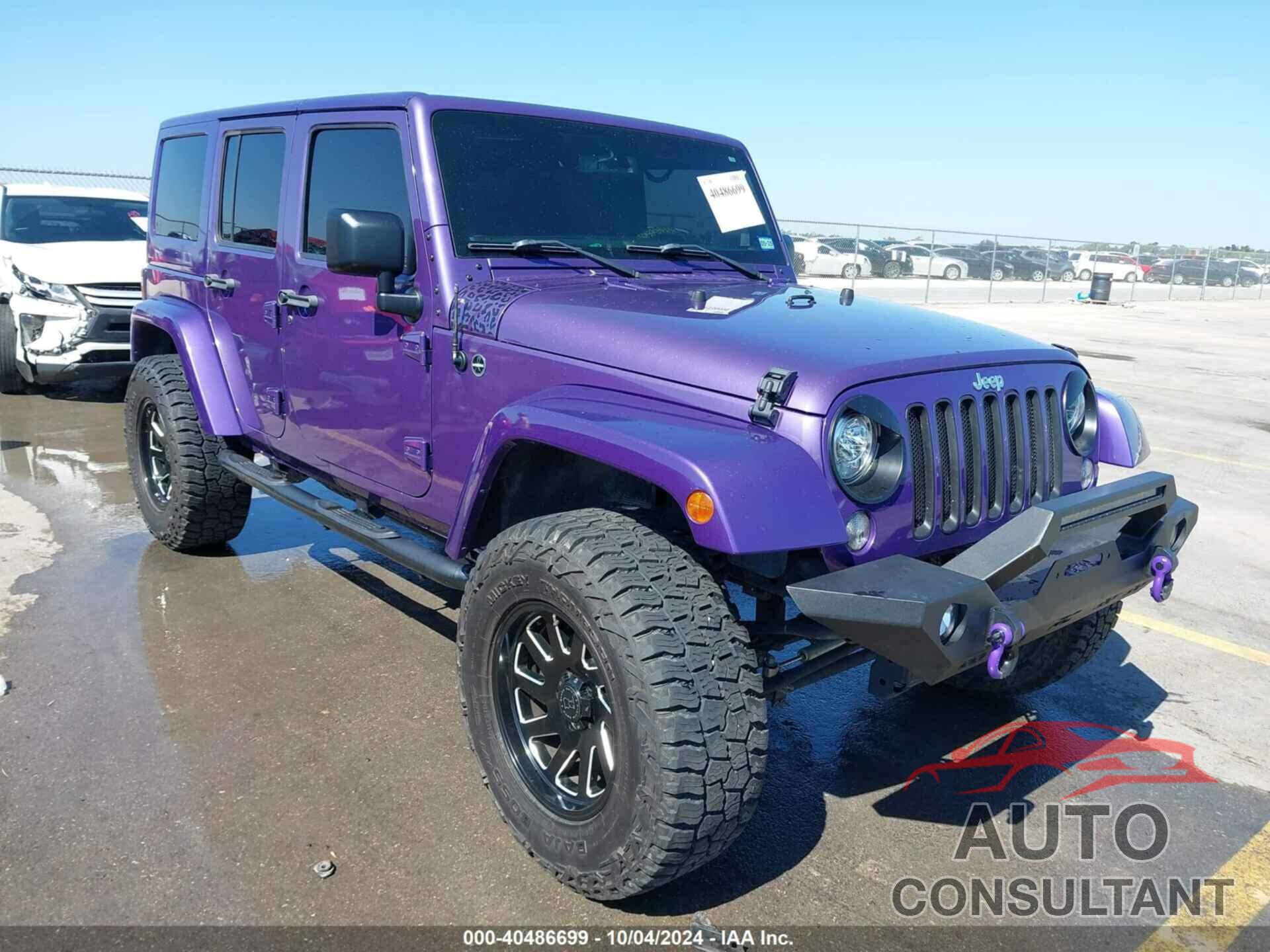 JEEP WRANGLER UNLIMITED 2017 - 1C4BJWEG6HL657667