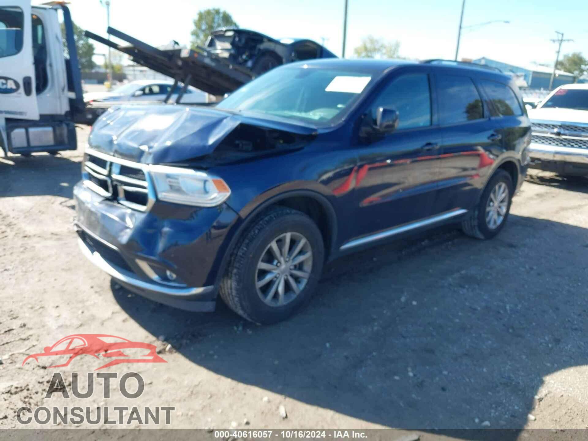 DODGE DURANGO 2017 - 1C4RDJAG0HC623528