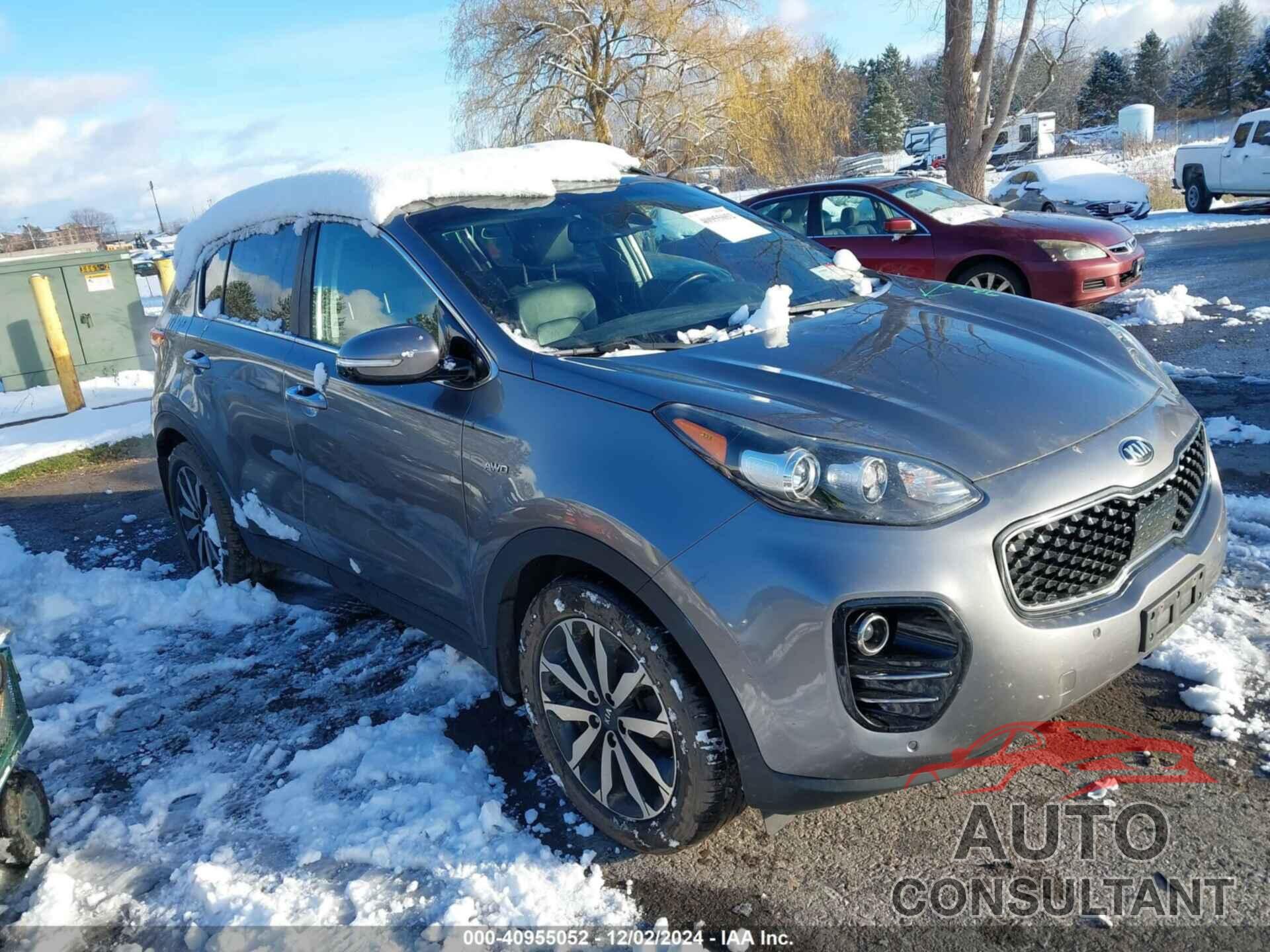 KIA SPORTAGE 2018 - KNDPNCAC6J7432806