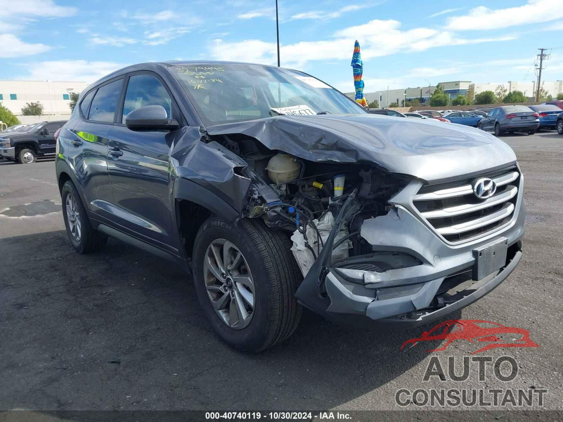 HYUNDAI TUCSON 2018 - KM8J23A43JU787601