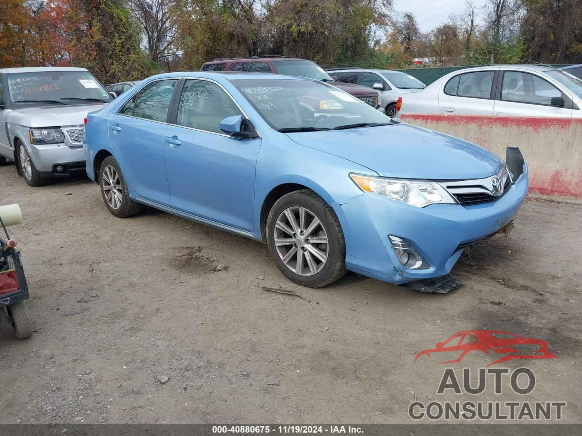 TOYOTA CAMRY 2012 - 4T1BK1FKXCU504971