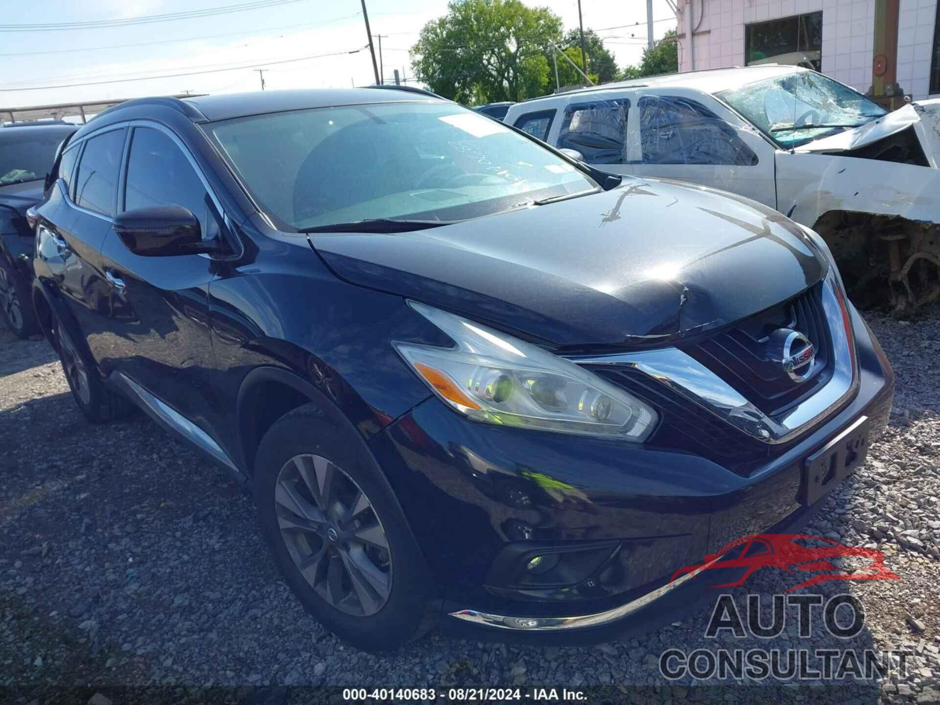 NISSAN MURANO 2018 - 5N1AZ2MH9JN141817