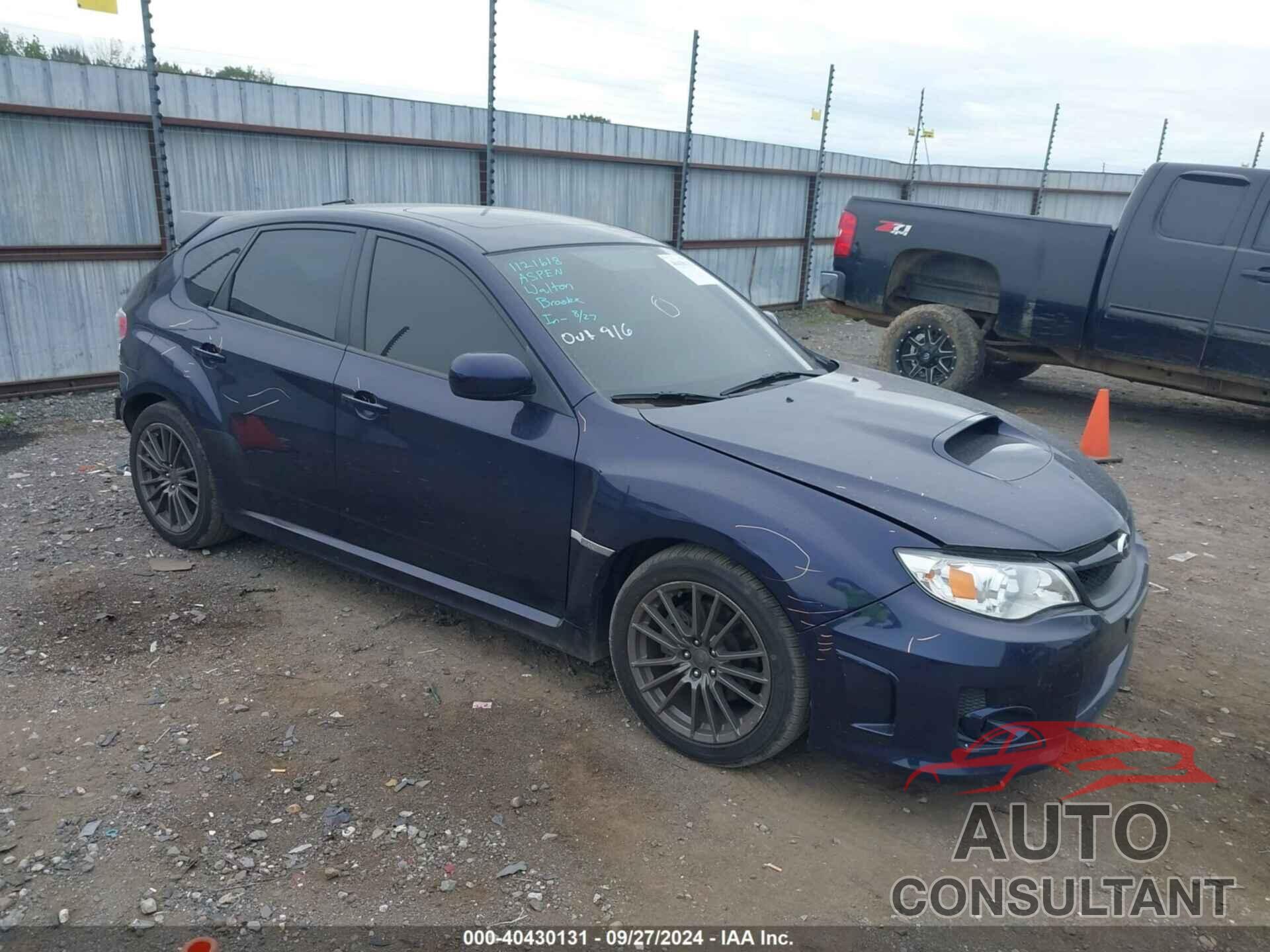 SUBARU IMPREZA 2012 - JF1GR7E61CG205192