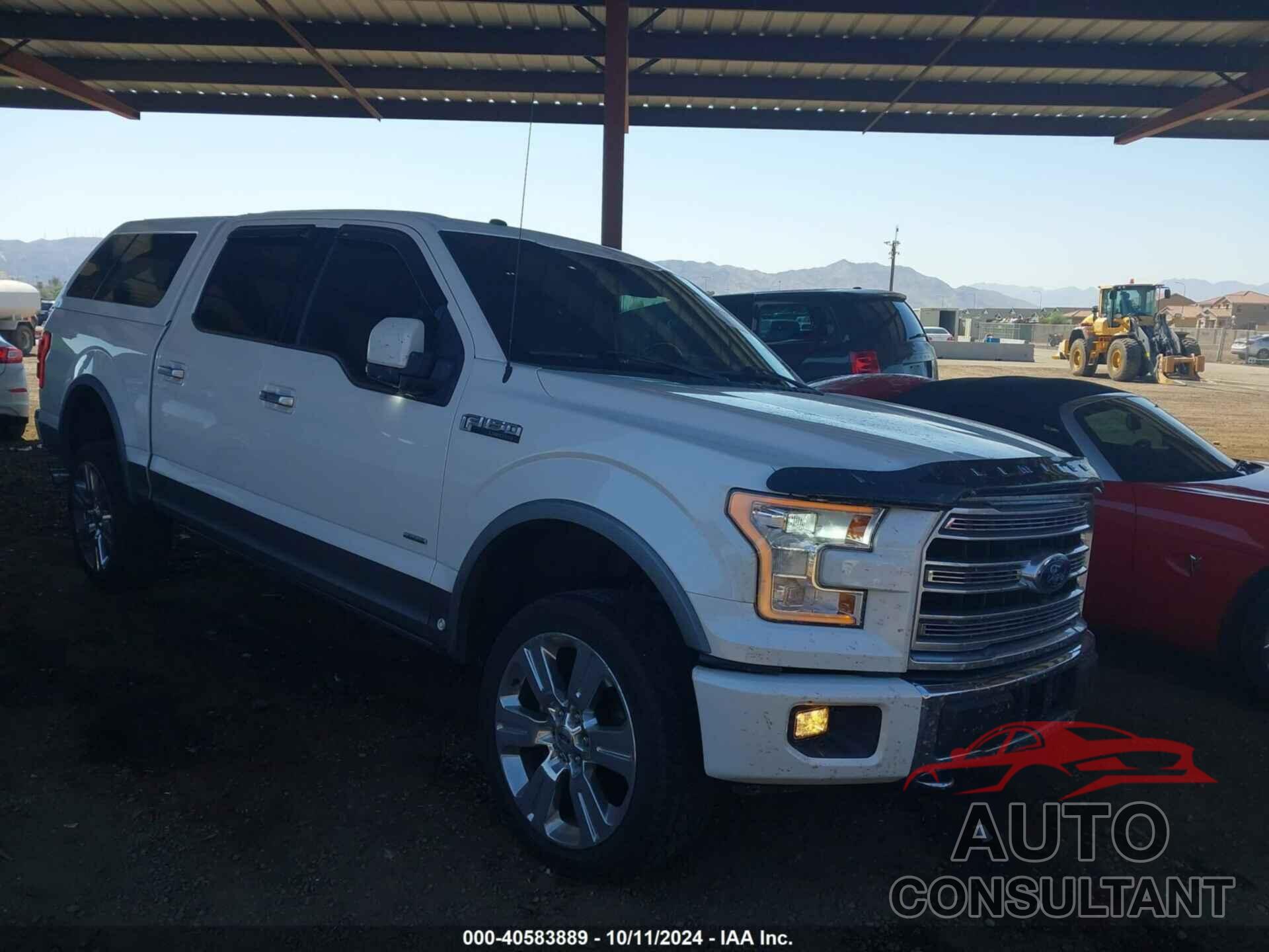 FORD F150 2017 - 1FTEW1EG0HFB41319