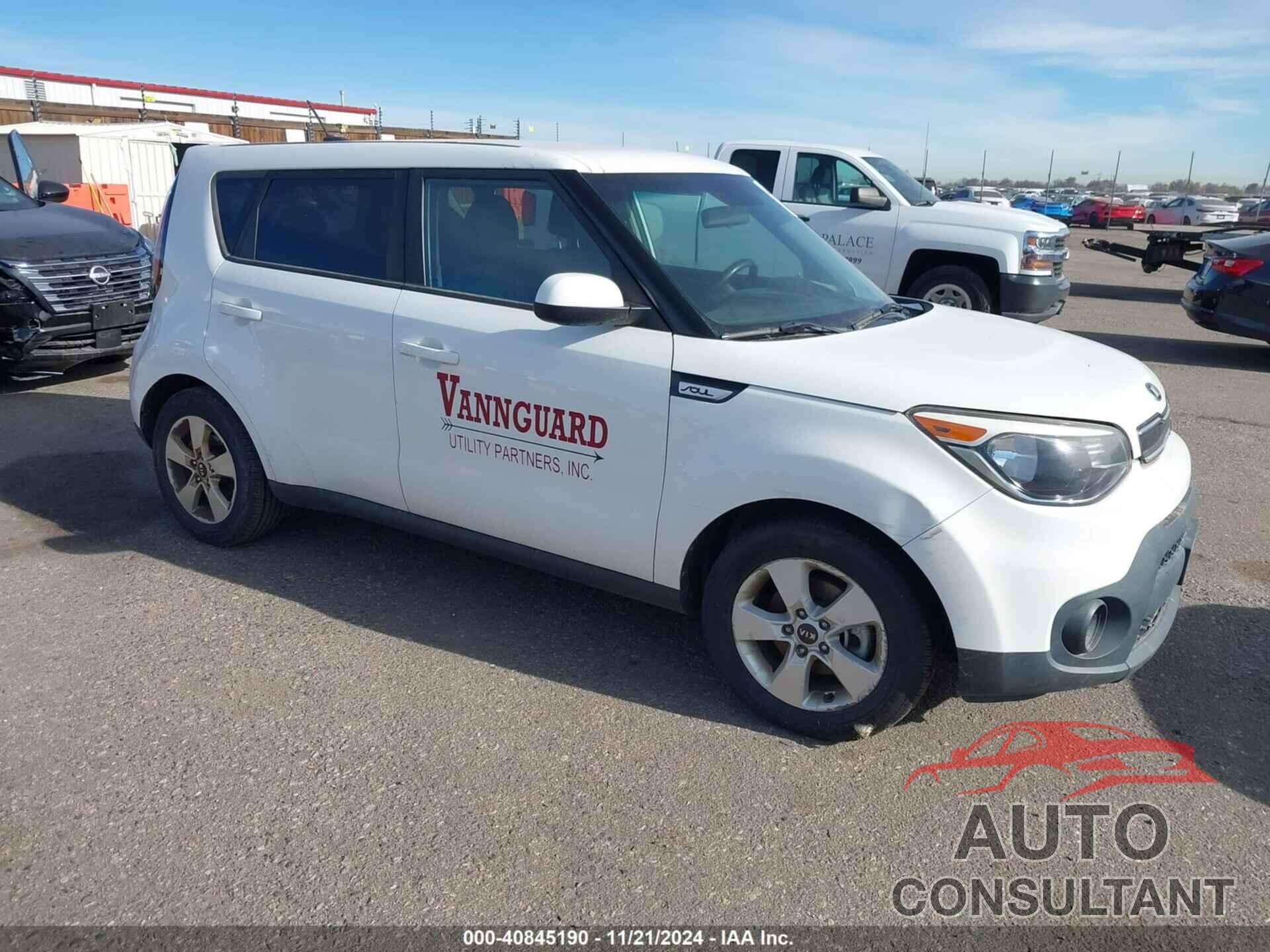 KIA SOUL 2018 - KNDJN2A26J7568537