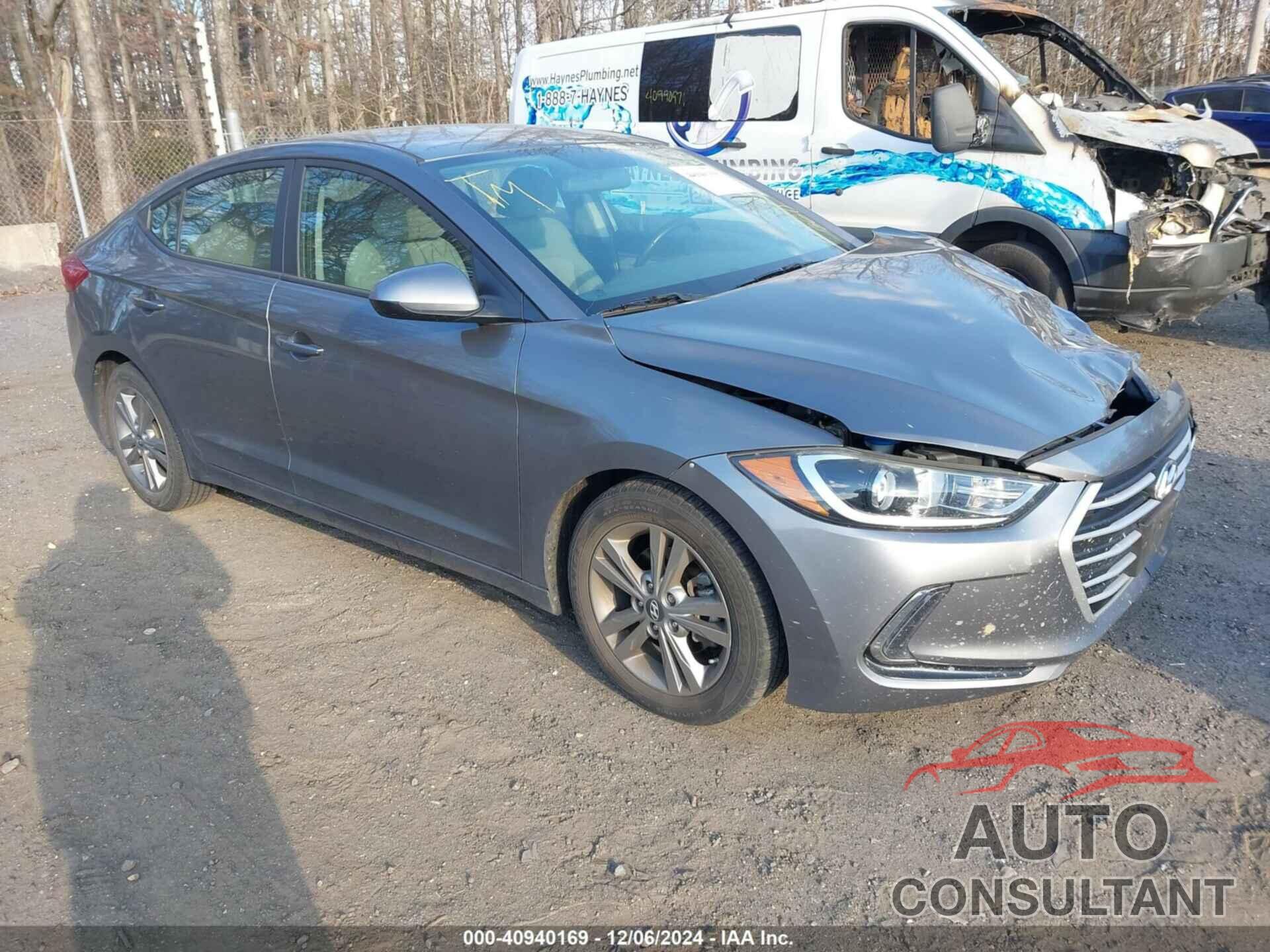 HYUNDAI ELANTRA 2017 - KMHD84LF3HU164151