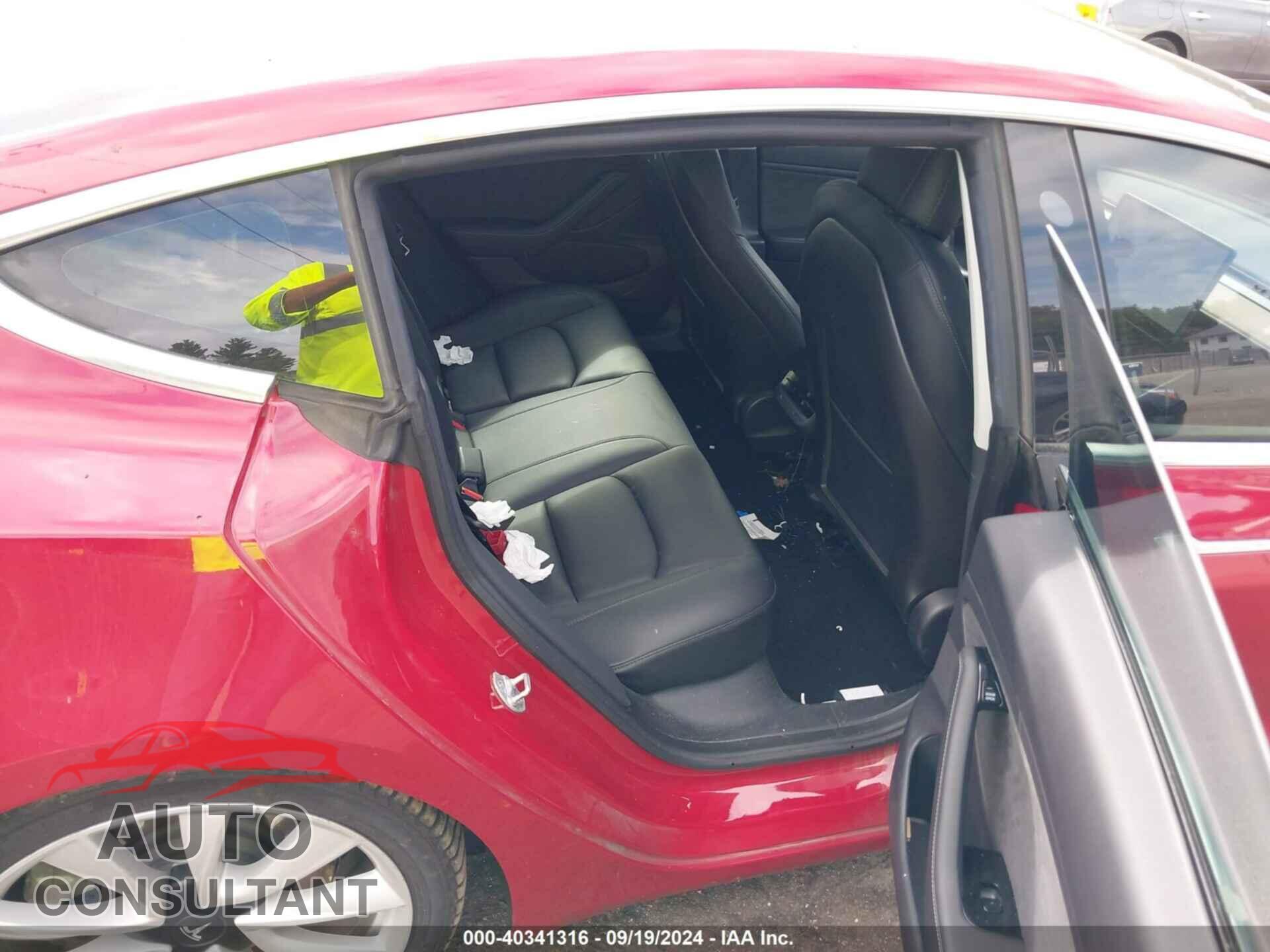 TESLA MODEL 3 2019 - 5YJ3E1EB2KF530036