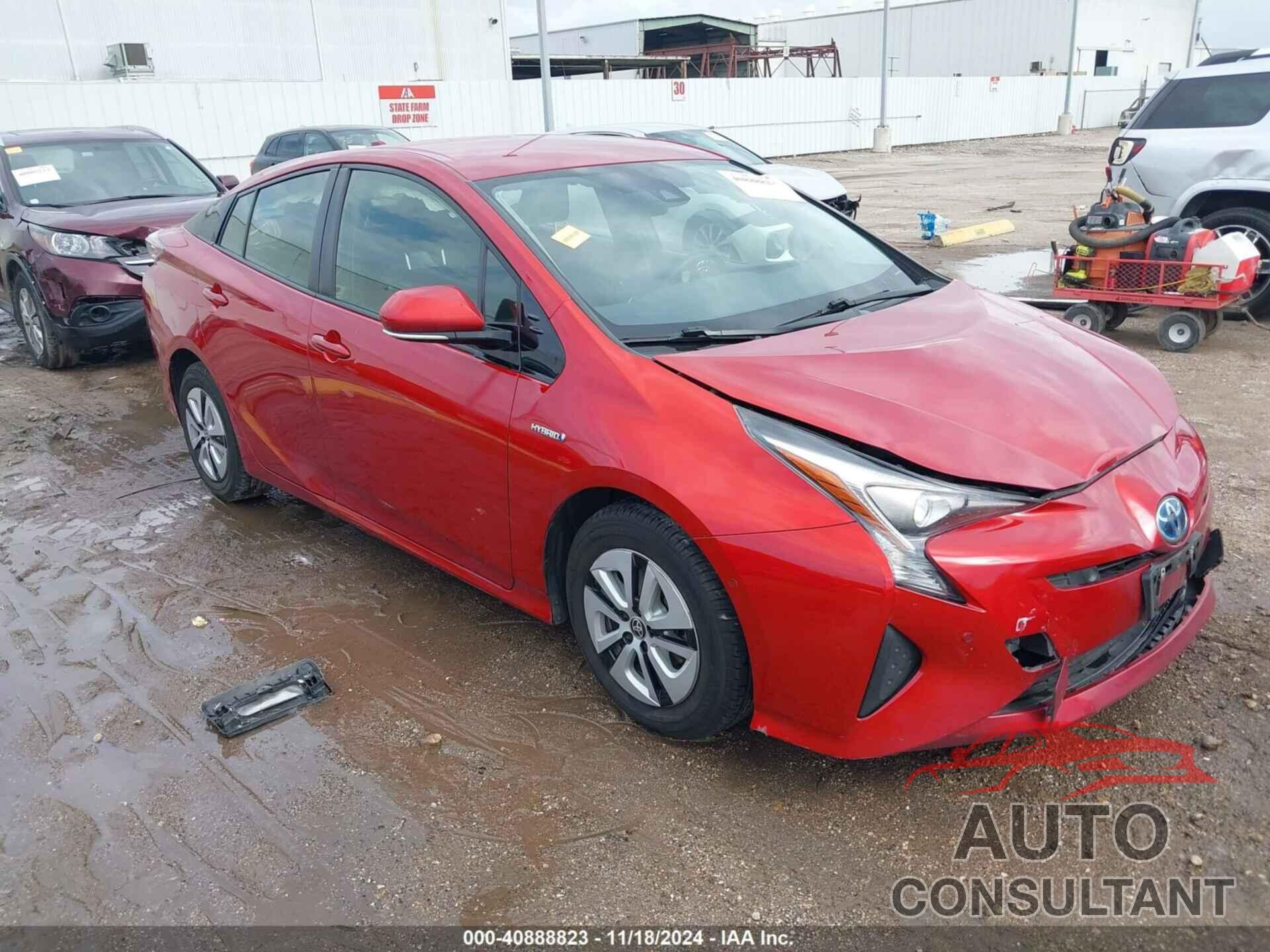 TOYOTA PRIUS 2017 - JTDKBRFU9H3052982