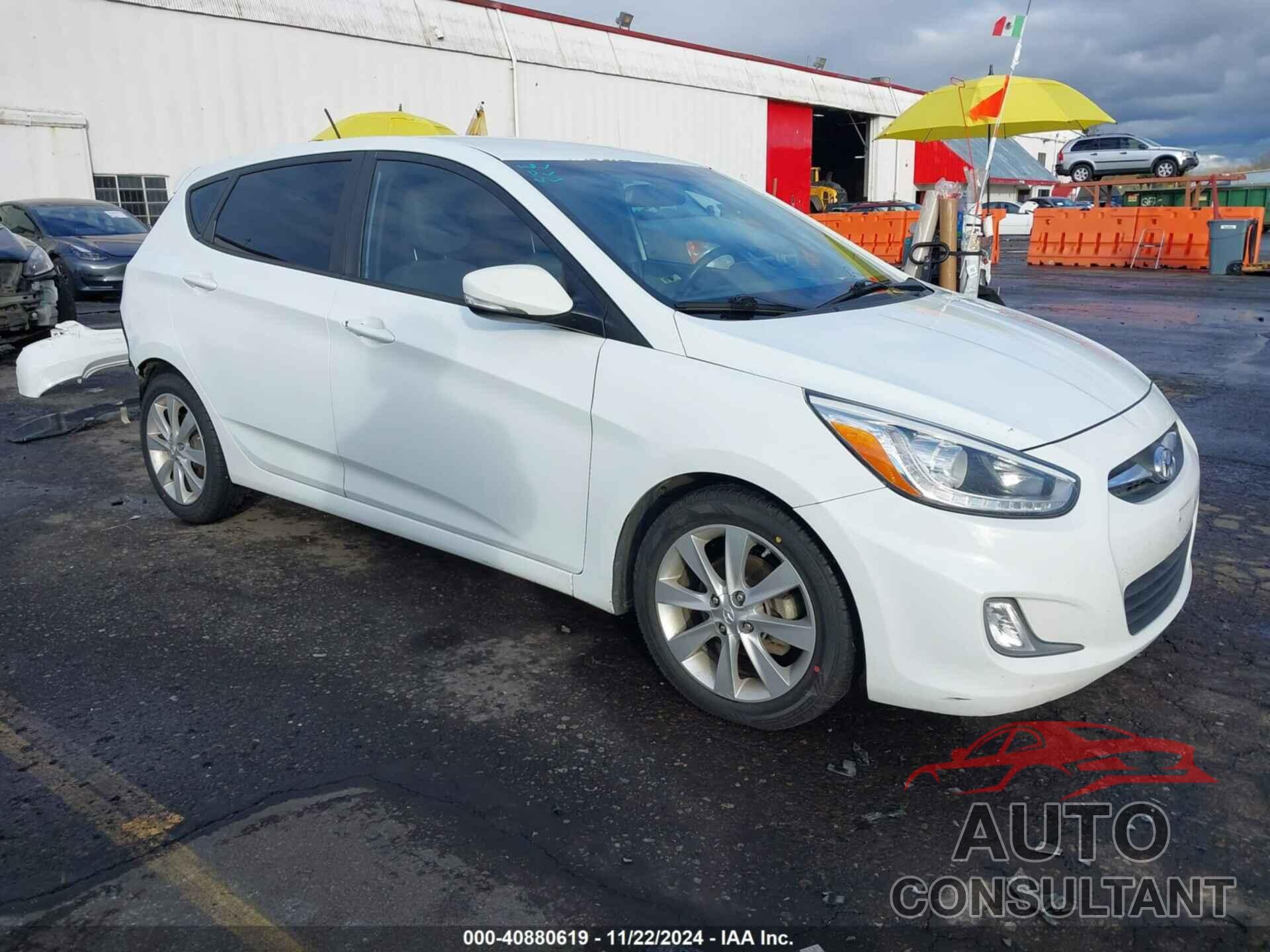 HYUNDAI ACCENT 2014 - KMHCU5AE8EU155741