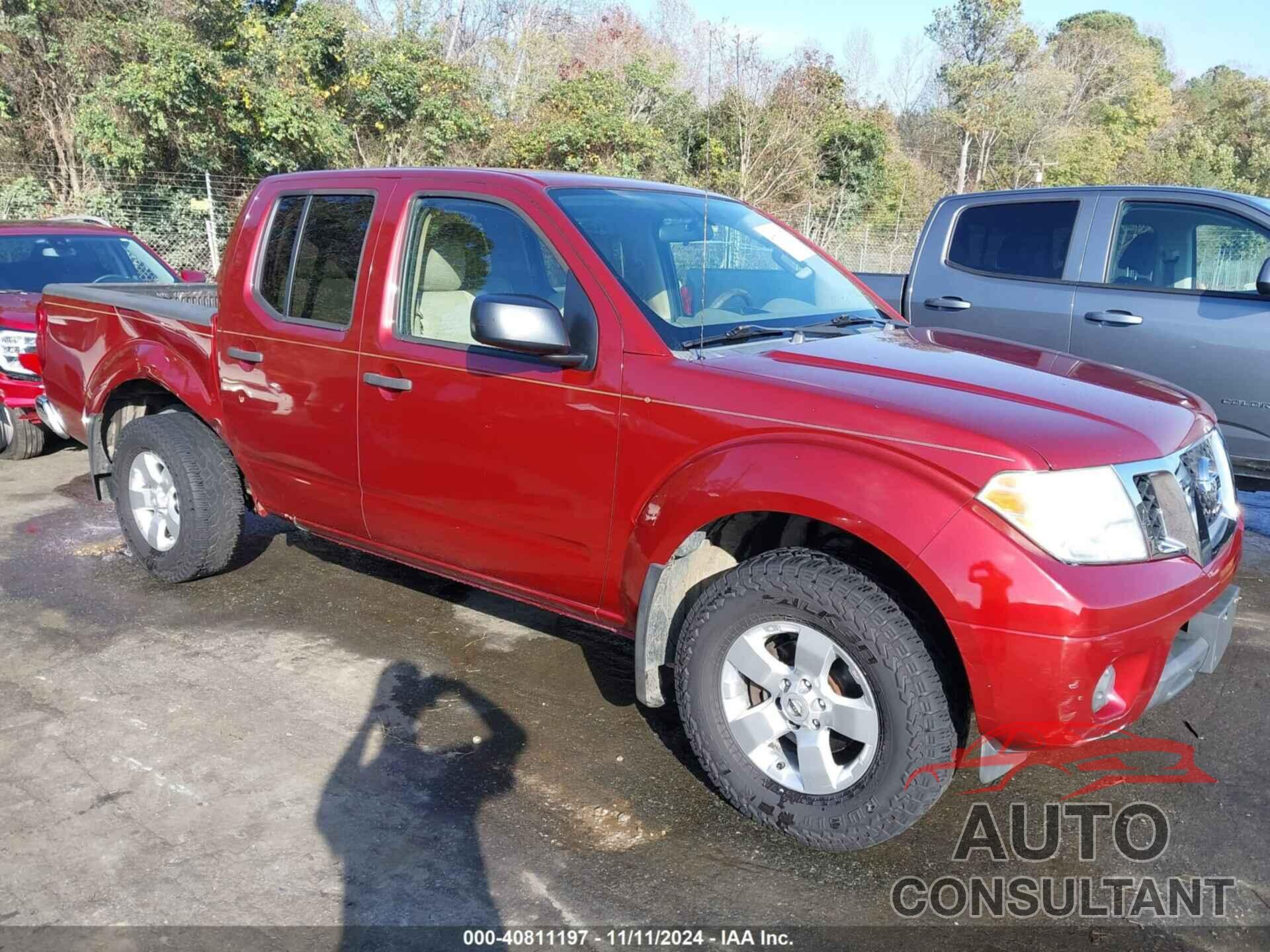 NISSAN FRONTIER 2012 - 1N6AD0EV9CN700911