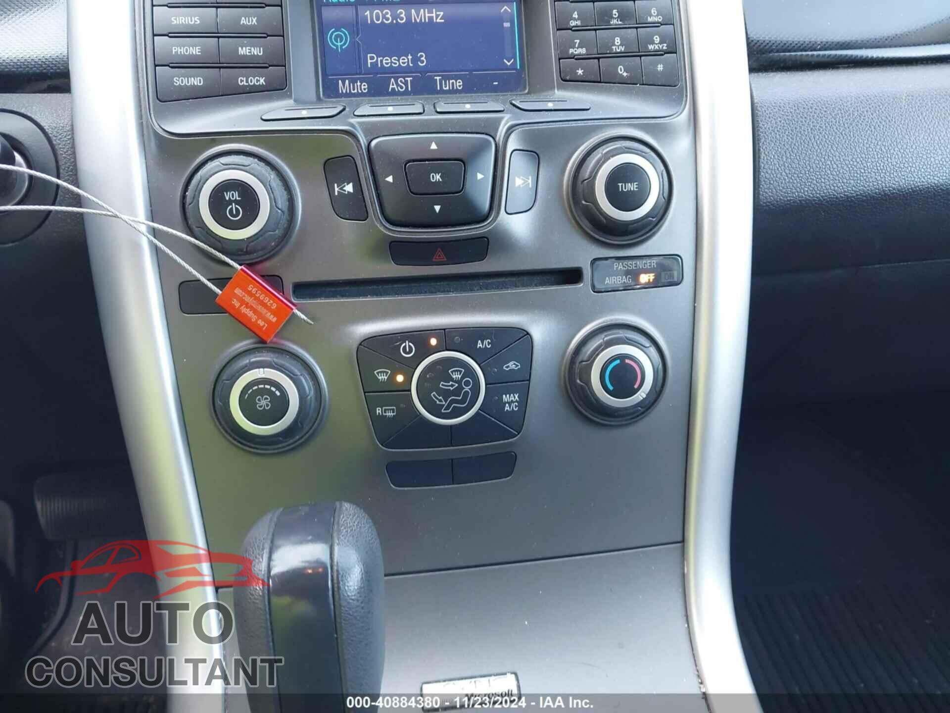 FORD EDGE 2013 - 2FMDK3G91DBB38244