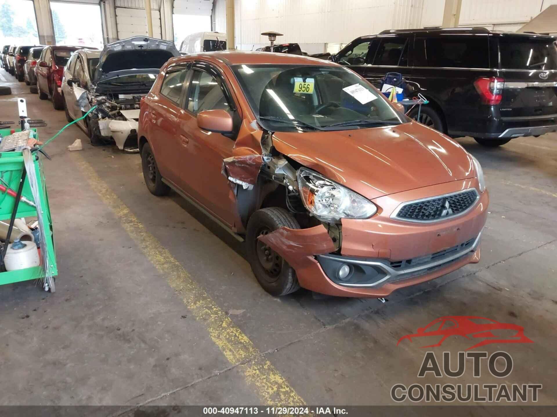 MITSUBISHI MIRAGE 2018 - ML32A3HJ7JH011183