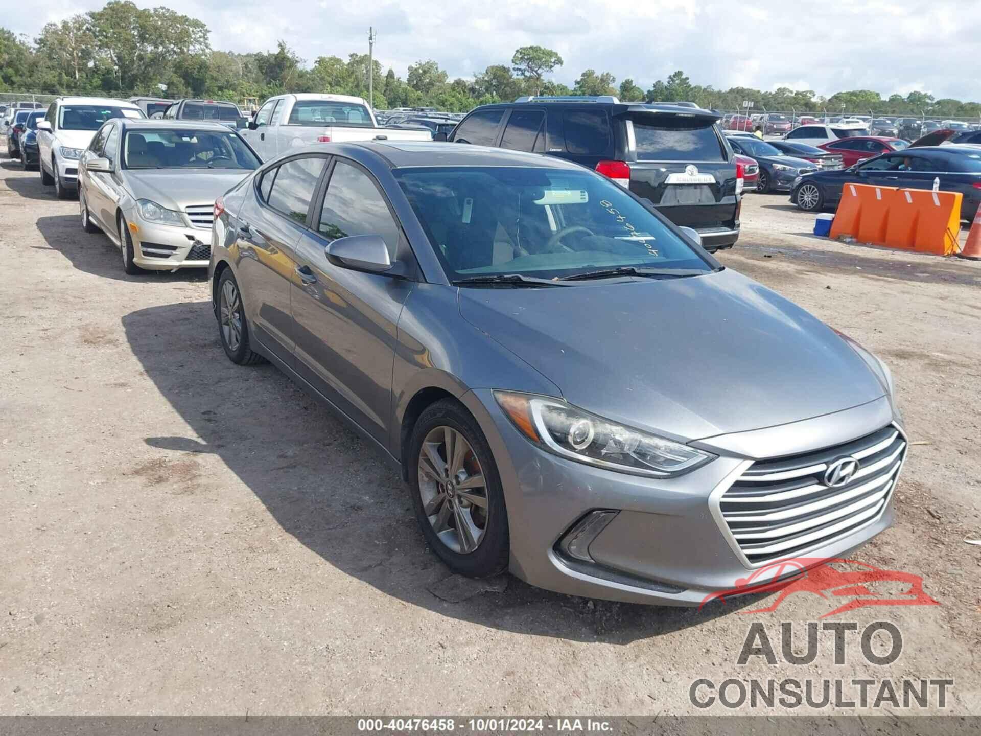 HYUNDAI ELANTRA 2018 - 5NPD84LF8JH371753