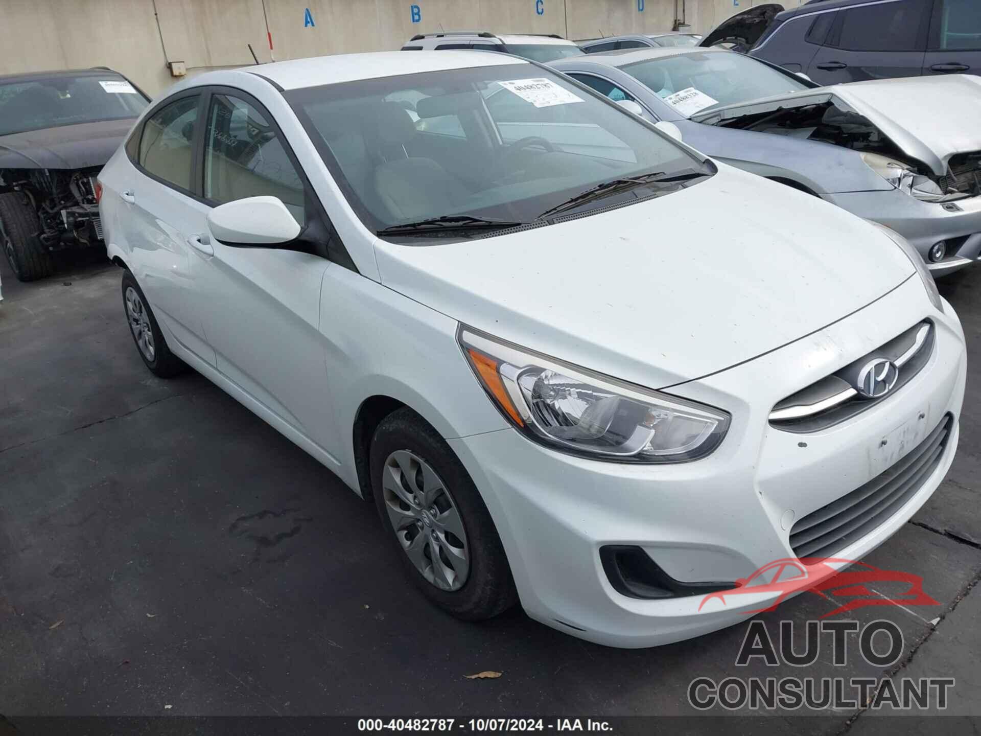 HYUNDAI ACCENT 2016 - KMHCT4AE7GU981951