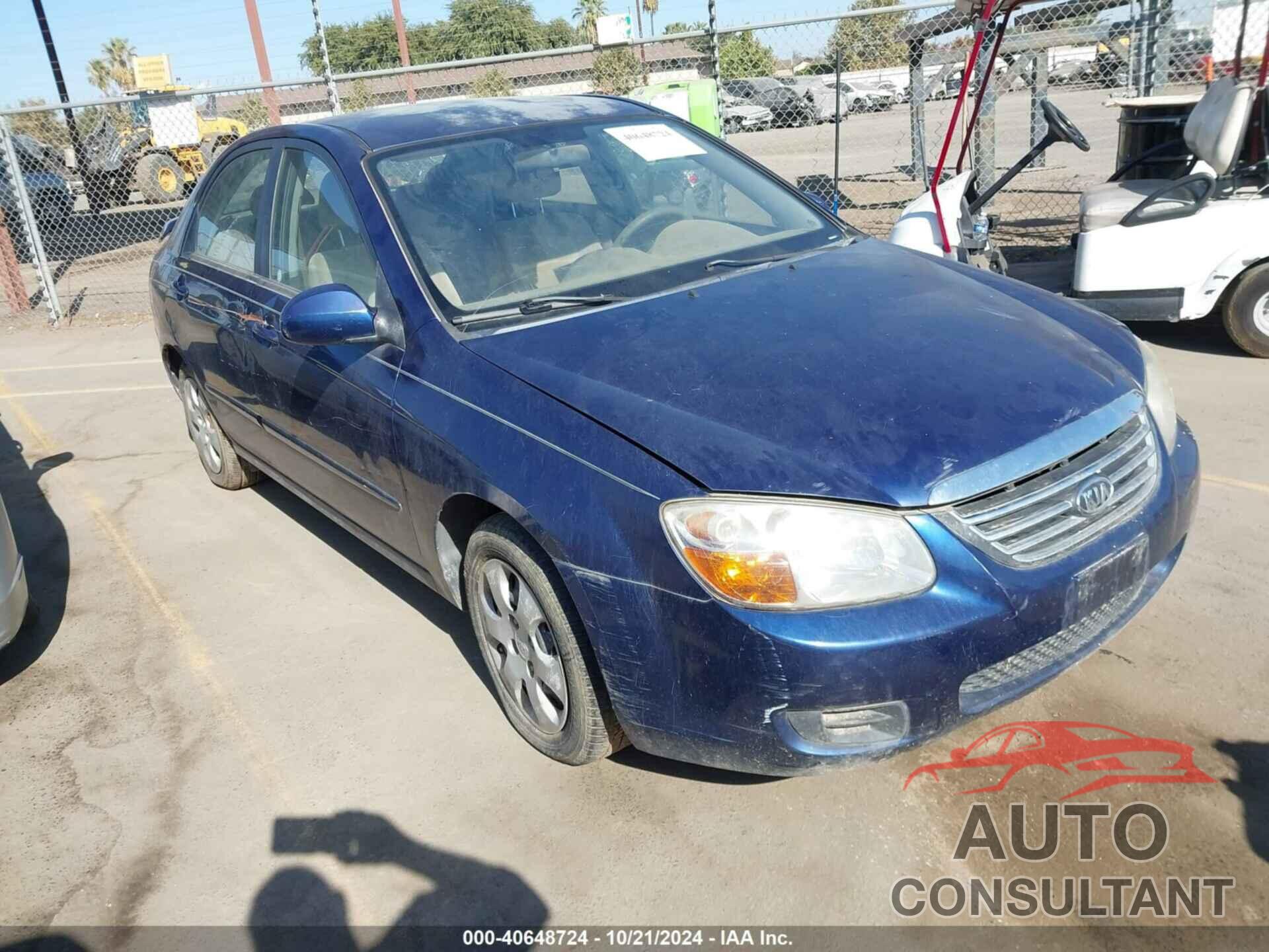 KIA SPECTRA 2009 - KNAFE222595637579