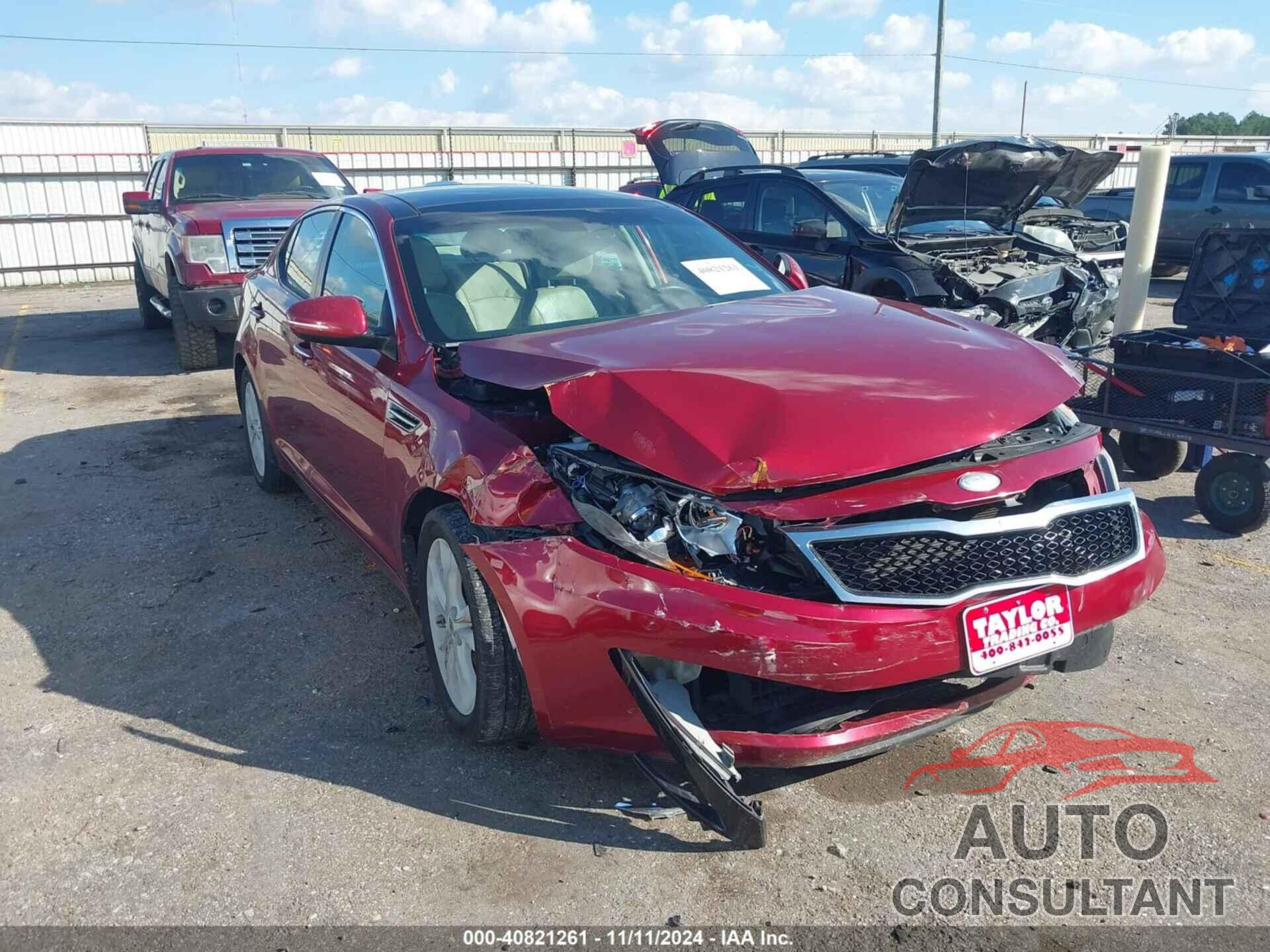 KIA OPTIMA 2013 - 5XXGN4A75DG237722