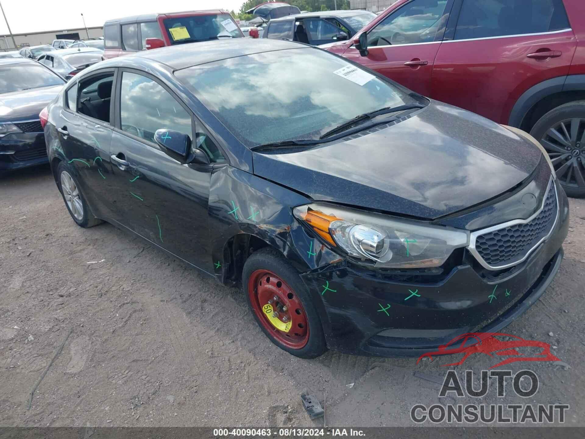 KIA FORTE 2016 - KNAFX4A60G5576083
