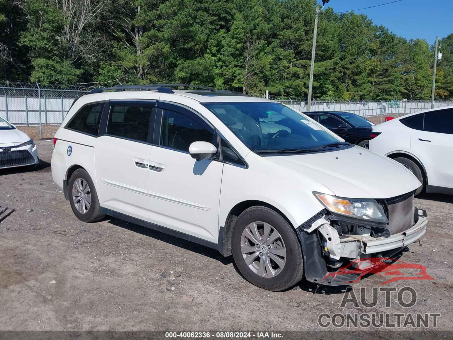 HONDA ODYSSEY 2017 - 5FNRL5H64HB000150