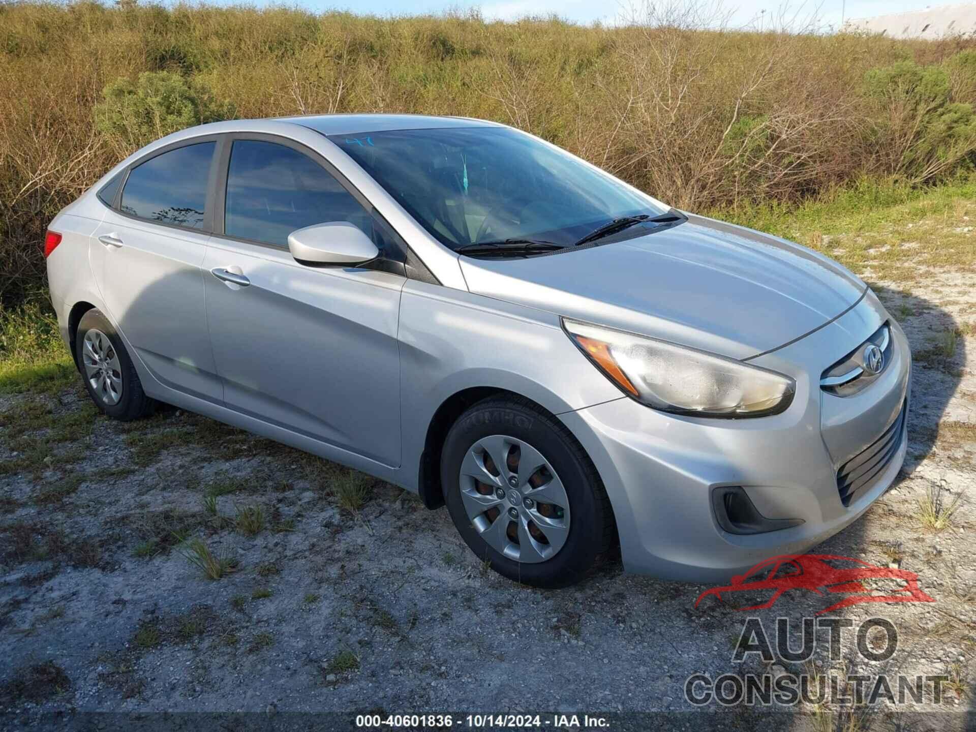 HYUNDAI ACCENT 2017 - KMHCT4AE4HU341908