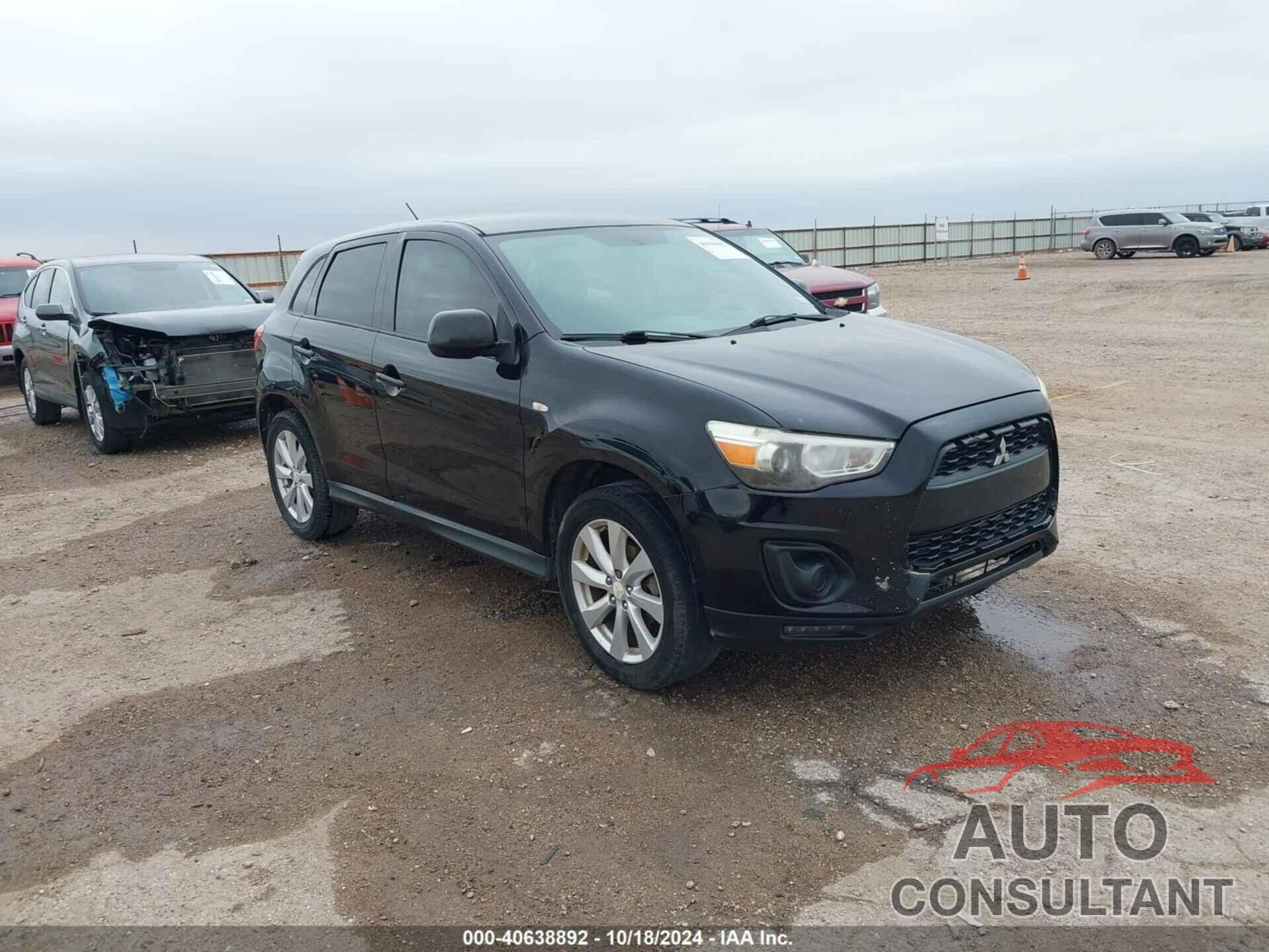 MITSUBISHI OUTLANDER SPORT 2014 - 4A4AP3AU7EE005024