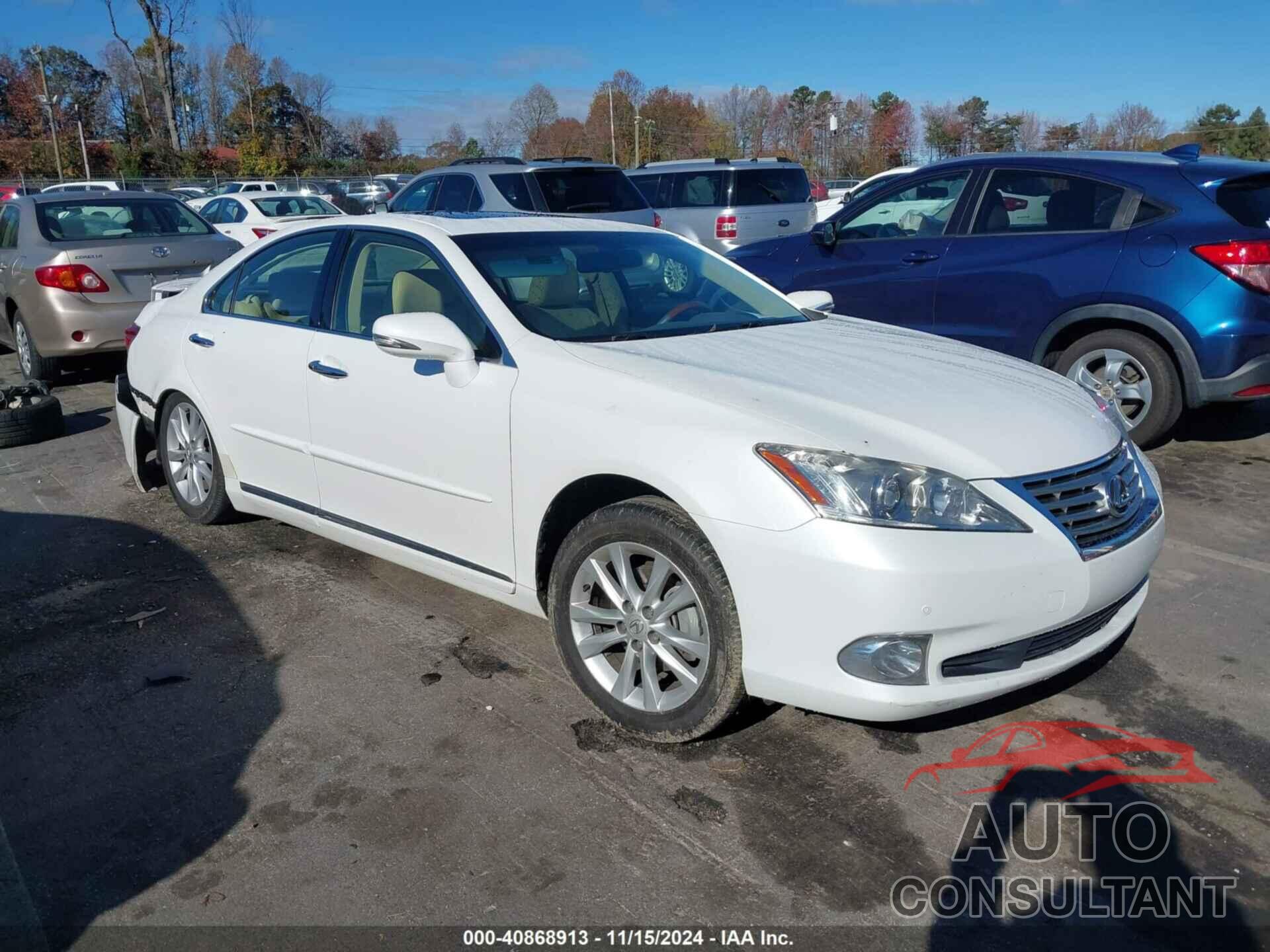 LEXUS ES 350 2012 - JTHBK1EGXC2510667