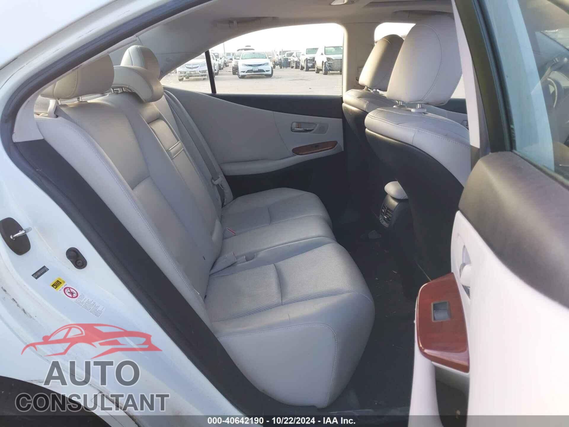 LEXUS HS 250H 2010 - JTHBB1BA3A2010489