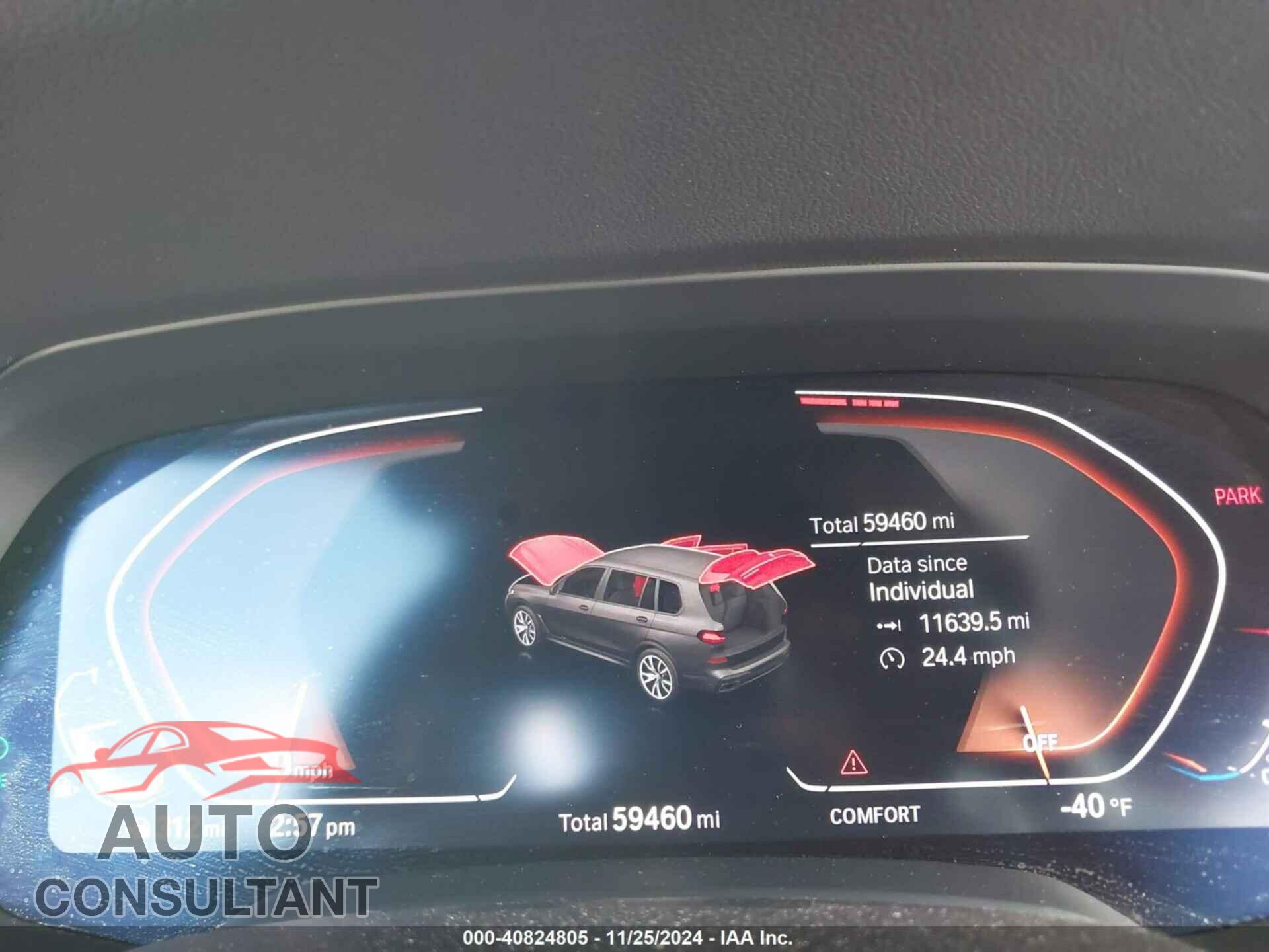 BMW X7 2020 - 5UXCW2C0XL9D43192