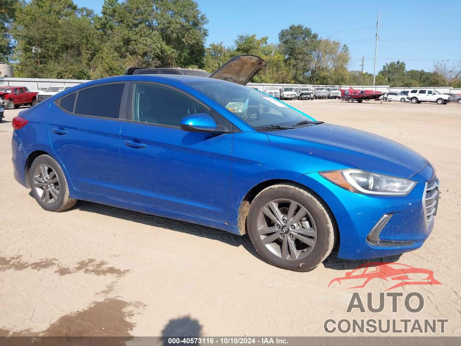 HYUNDAI ELANTRA 2017 - 5NPD84LF6HH024450