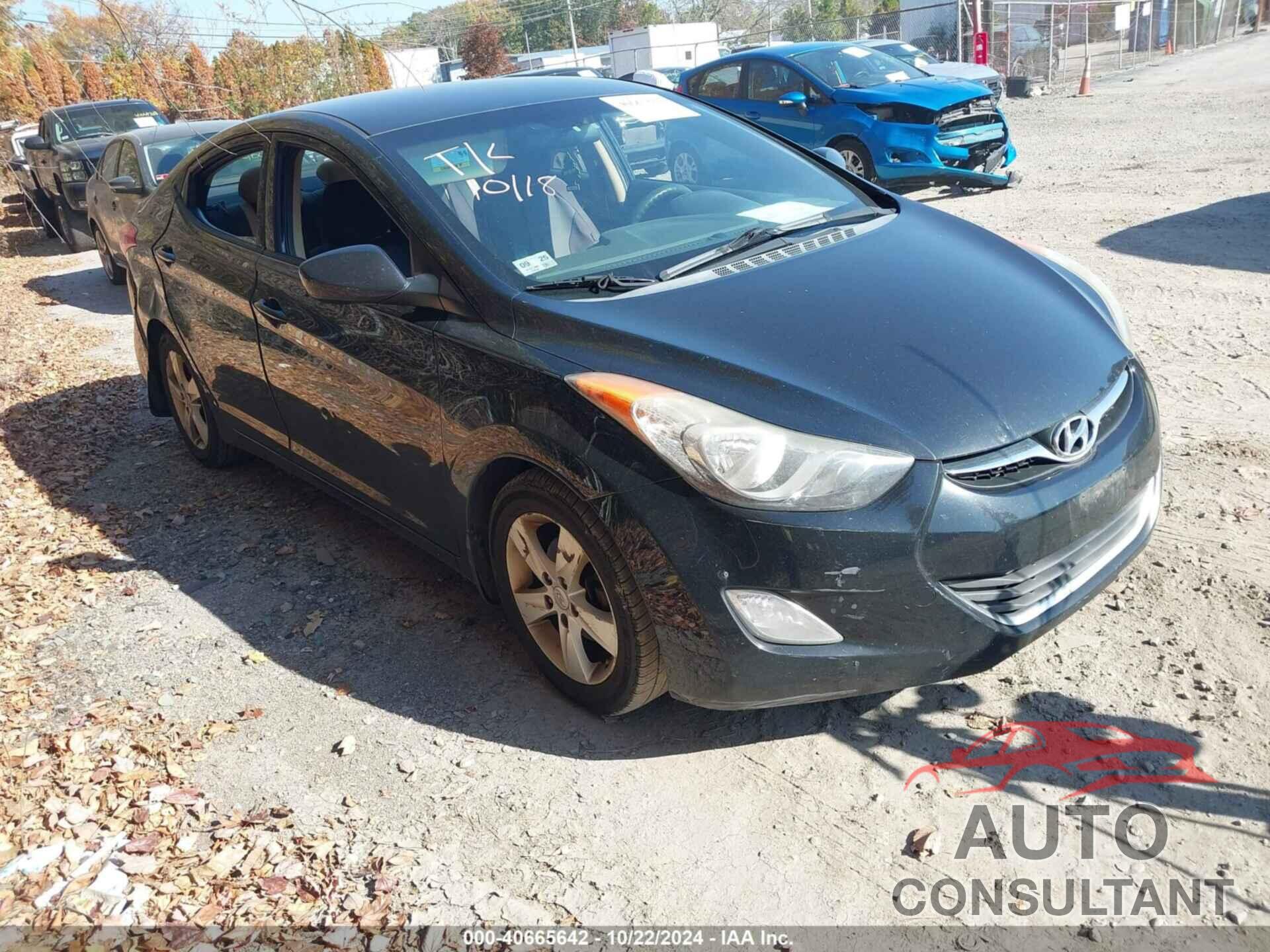 HYUNDAI ELANTRA 2013 - 5NPDH4AEXDH403987