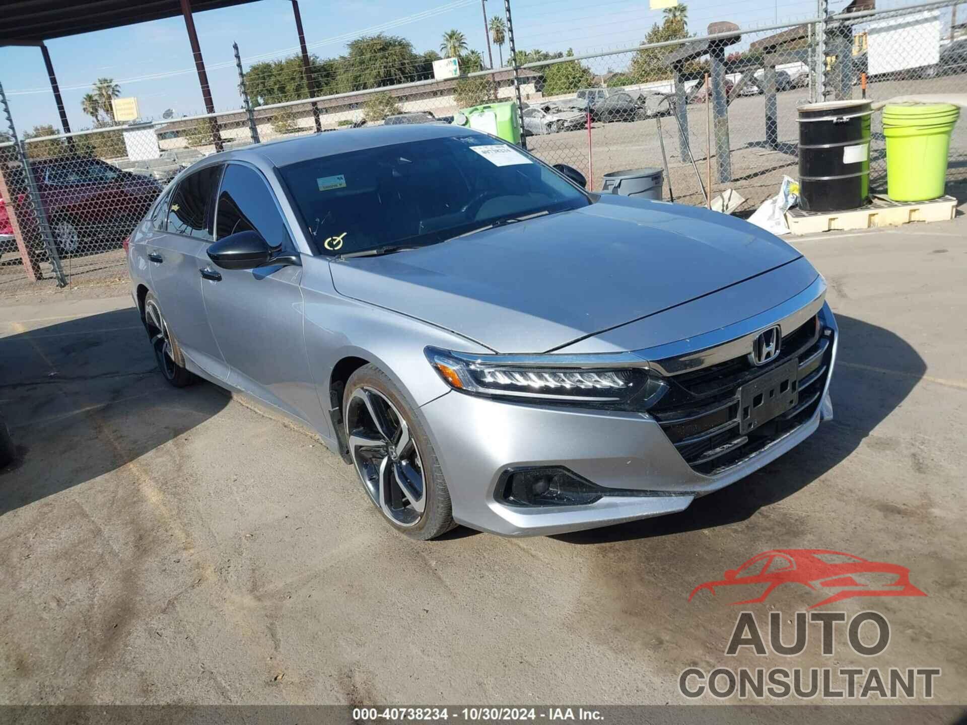 HONDA ACCORD 2022 - 1HGCV1F36NA110706