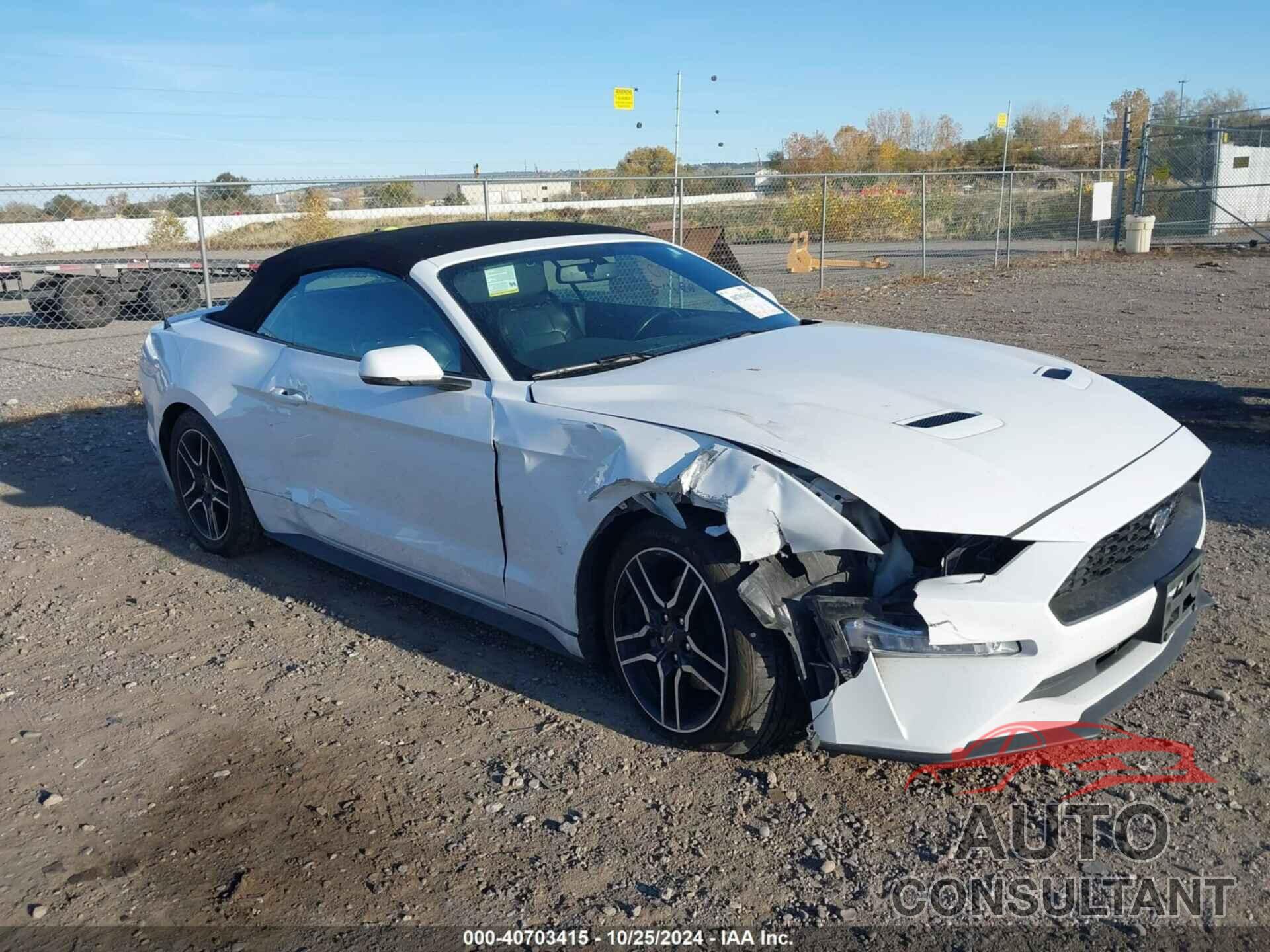 FORD MUSTANG 2019 - 1FATP8UH4K5188380