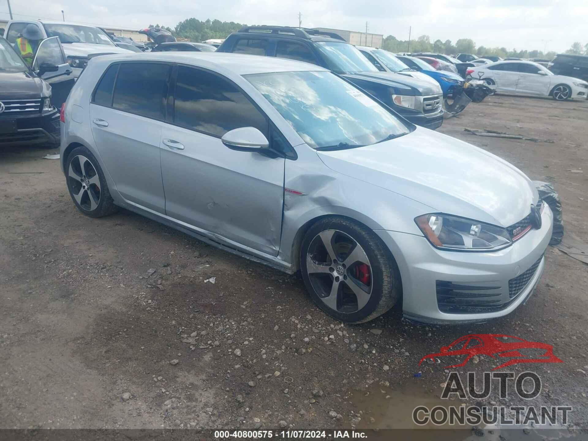 VOLKSWAGEN GOLF GTI 2016 - 3VW5T7AU3GM057286