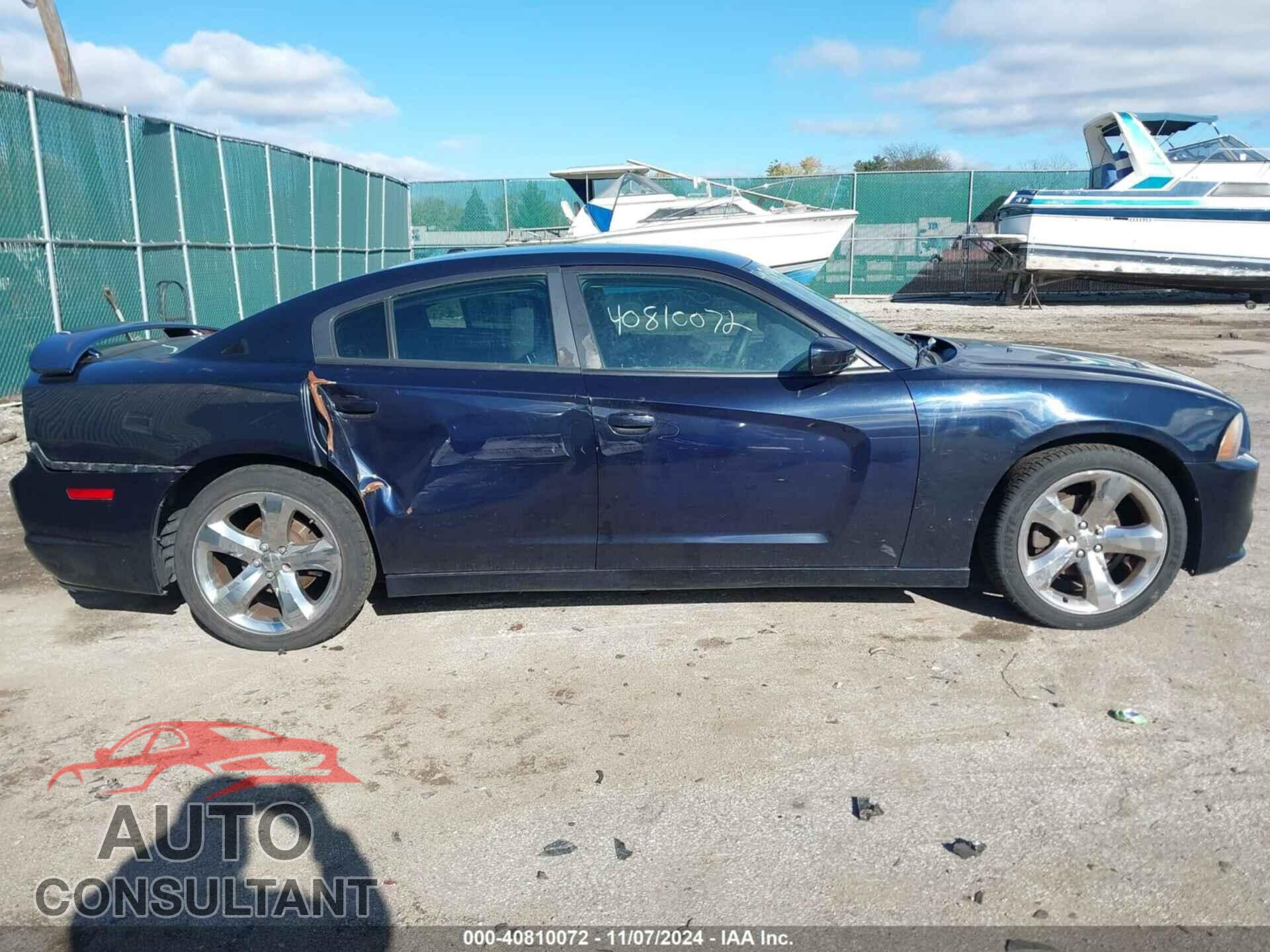 DODGE CHARGER 2012 - 2C3CDXHGXCH191085