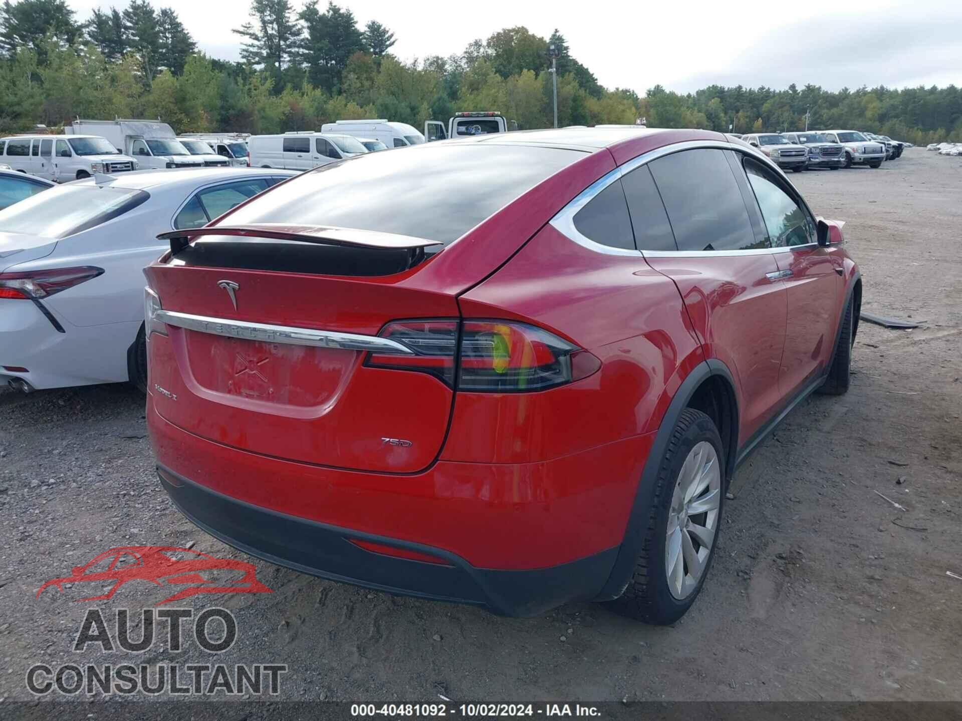 TESLA MODEL X 2018 - 5YJXCDE28JF127735