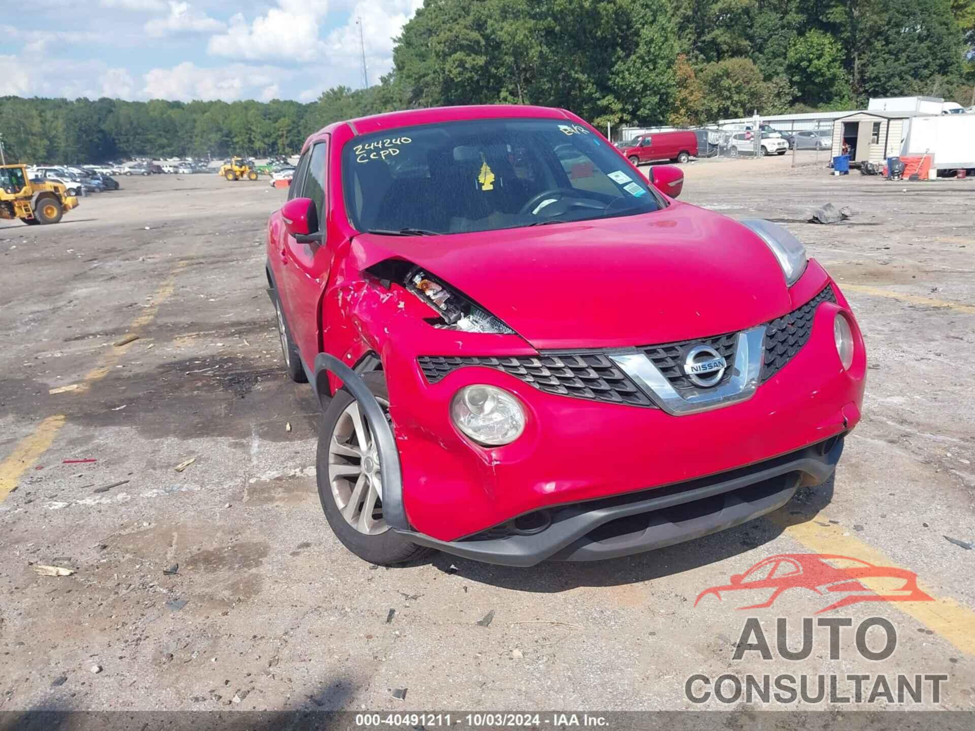 NISSAN JUKE 2015 - JN8AF5MRXFT503863