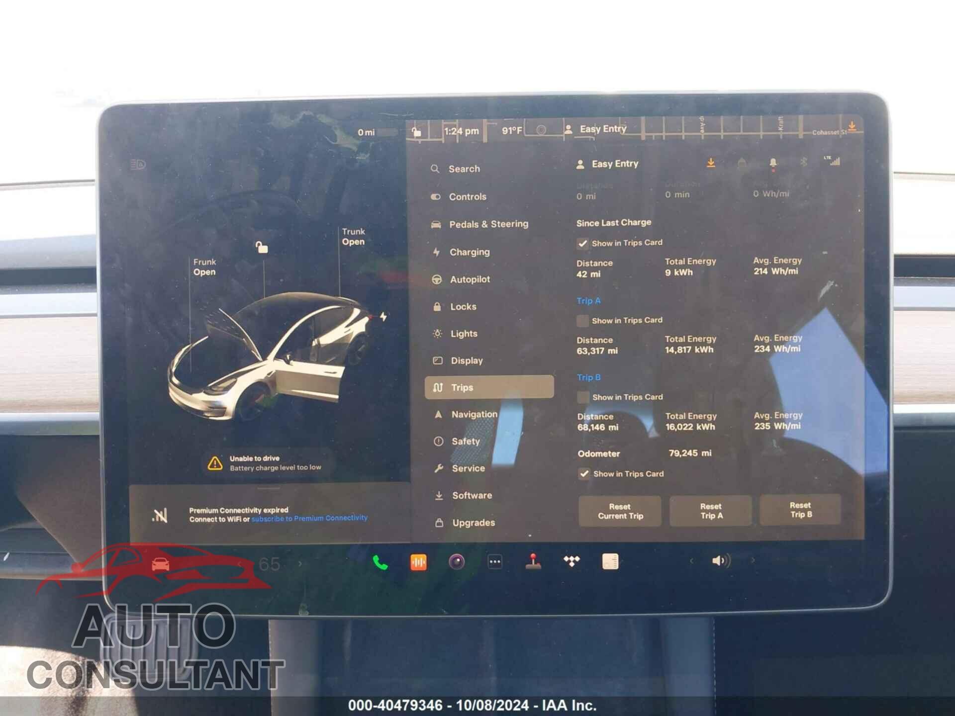 TESLA MODEL 3 2021 - 5YJ3E1EA8MF059133