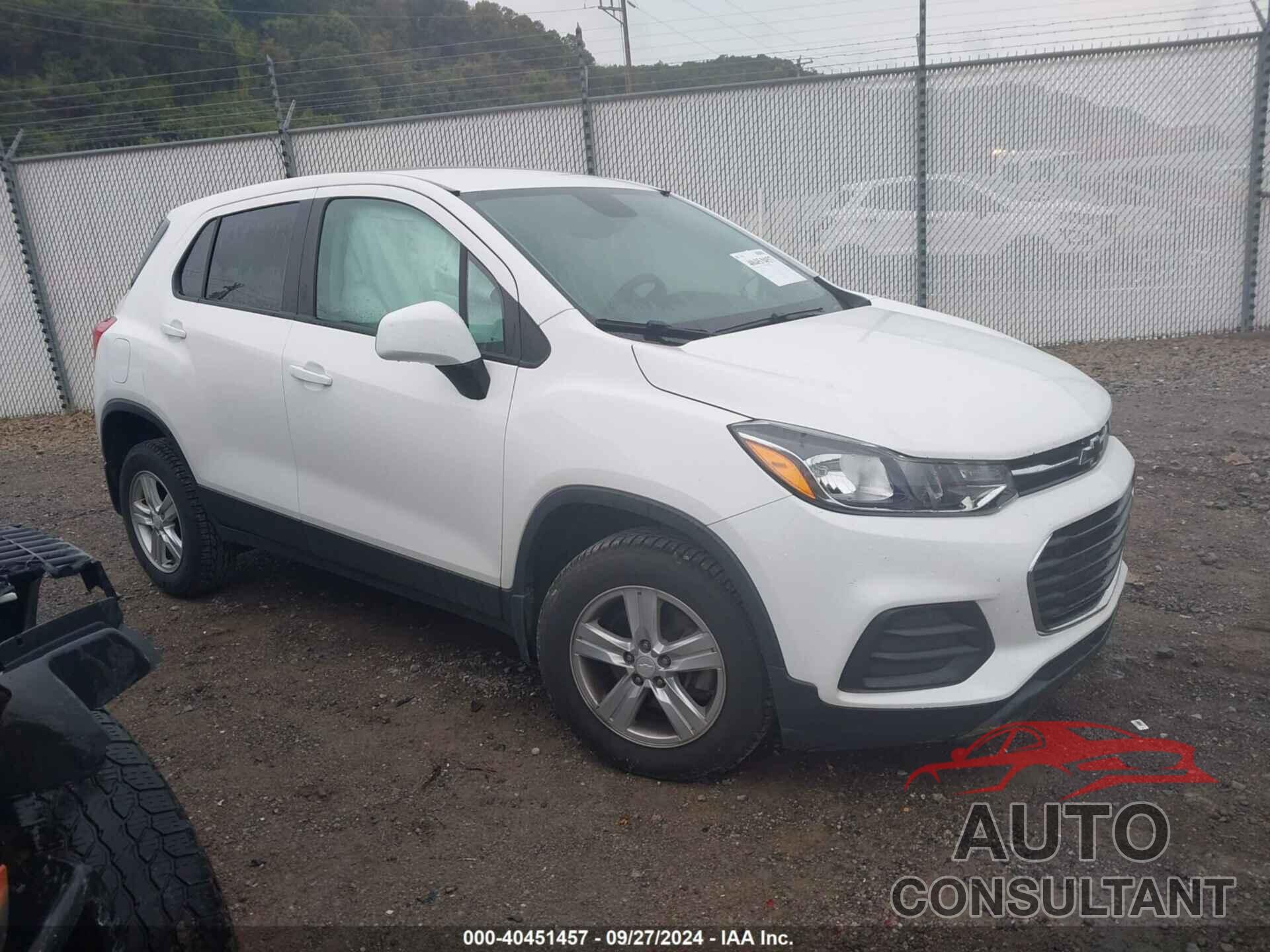 CHEVROLET TRAX 2020 - 3GNCJNSB2LL231521