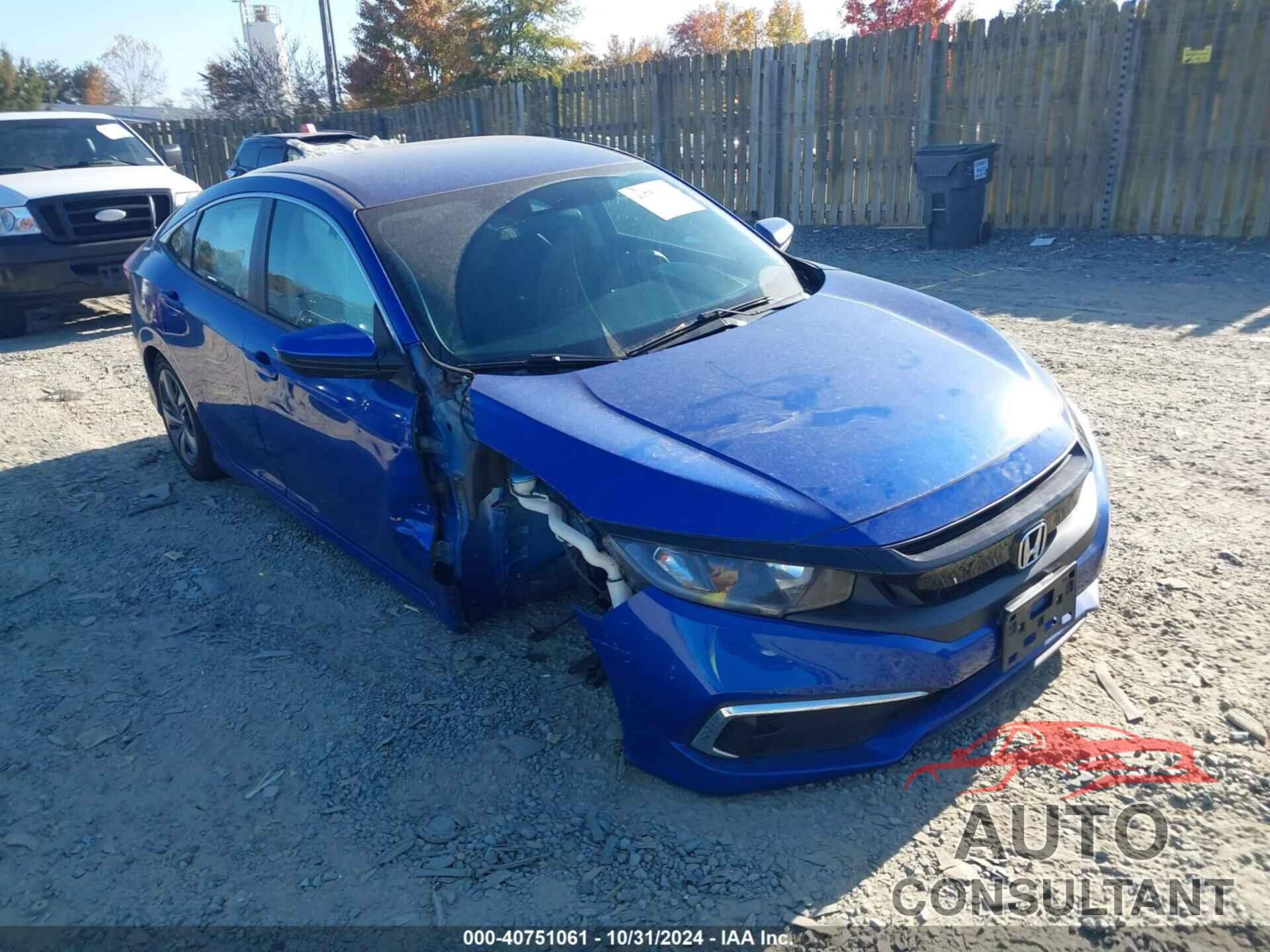 HONDA CIVIC 2019 - 2HGFC2F66KH547749
