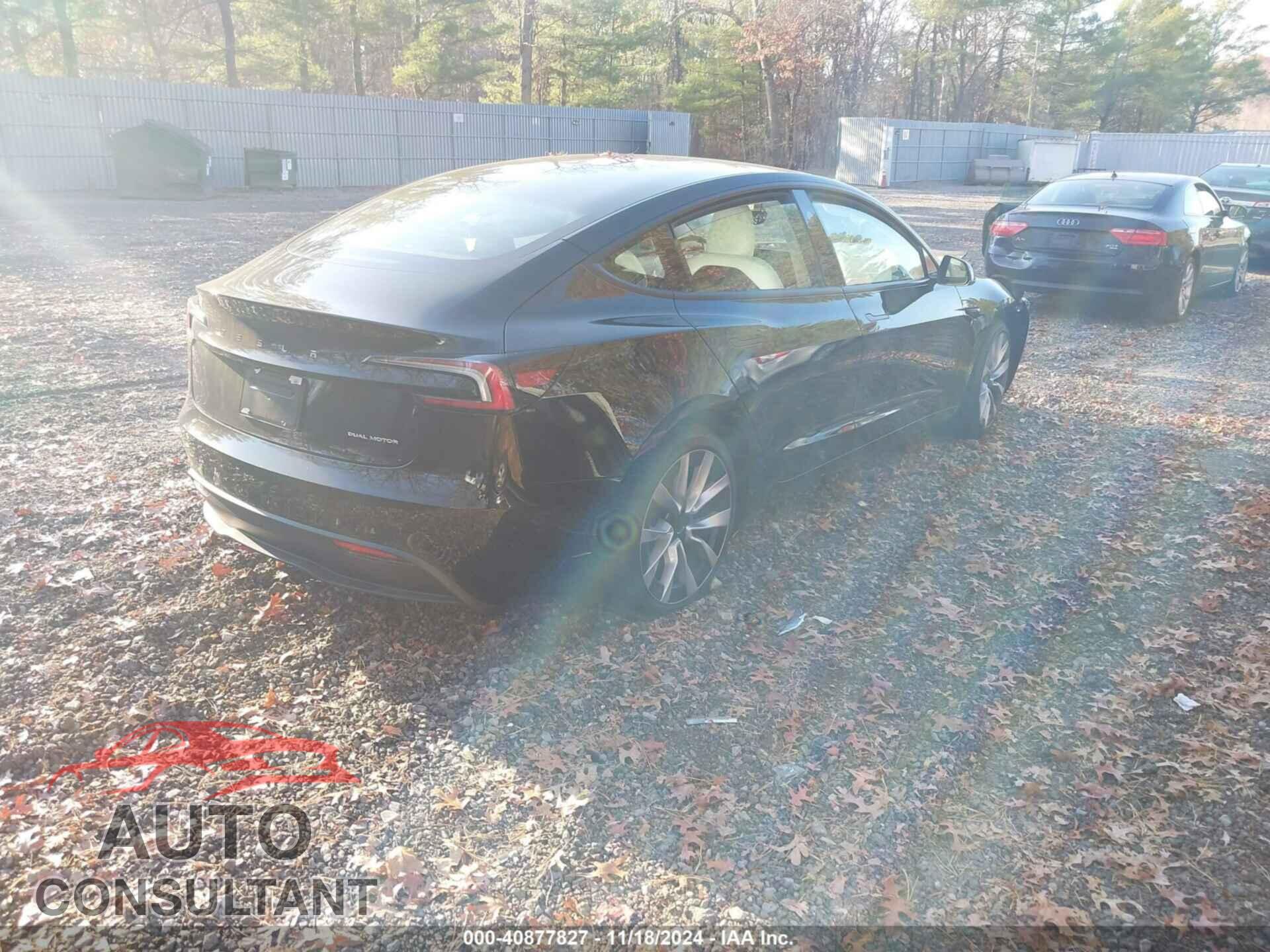 TESLA MODEL 3 2025 - 5YJ3E1EB2SF875728