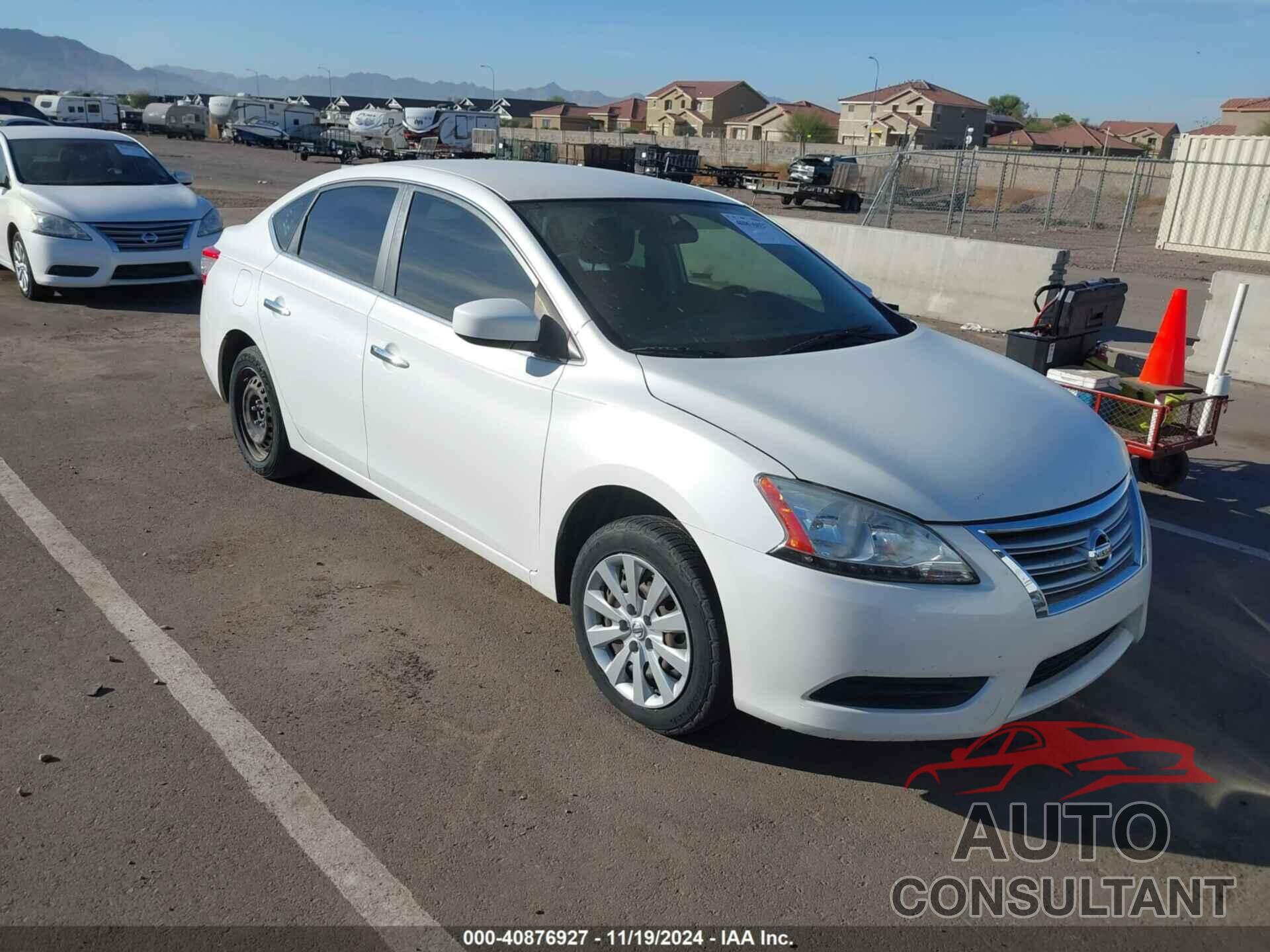 NISSAN SENTRA 2013 - 3N1AB7AP3DL747672