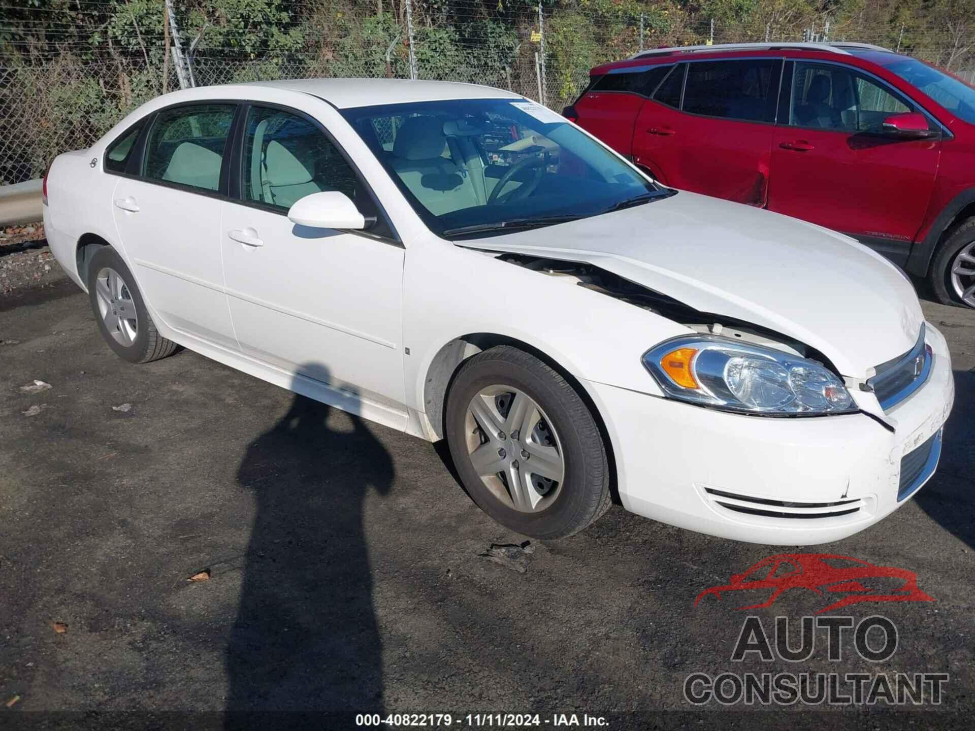 CHEVROLET IMPALA 2009 - 2G1WB57K691249731