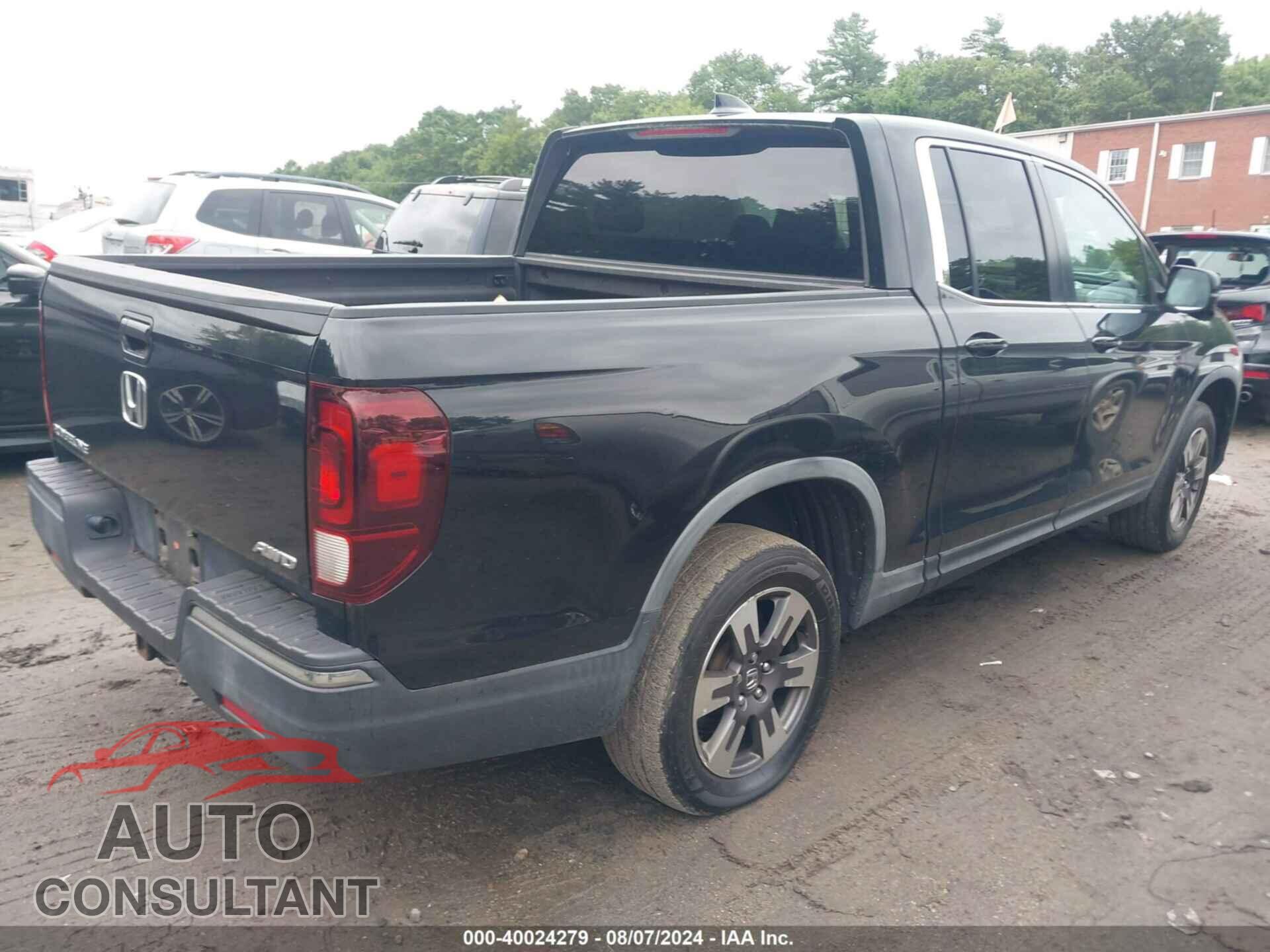 HONDA RIDGELINE 2017 - 5FPYK3F62HB013119