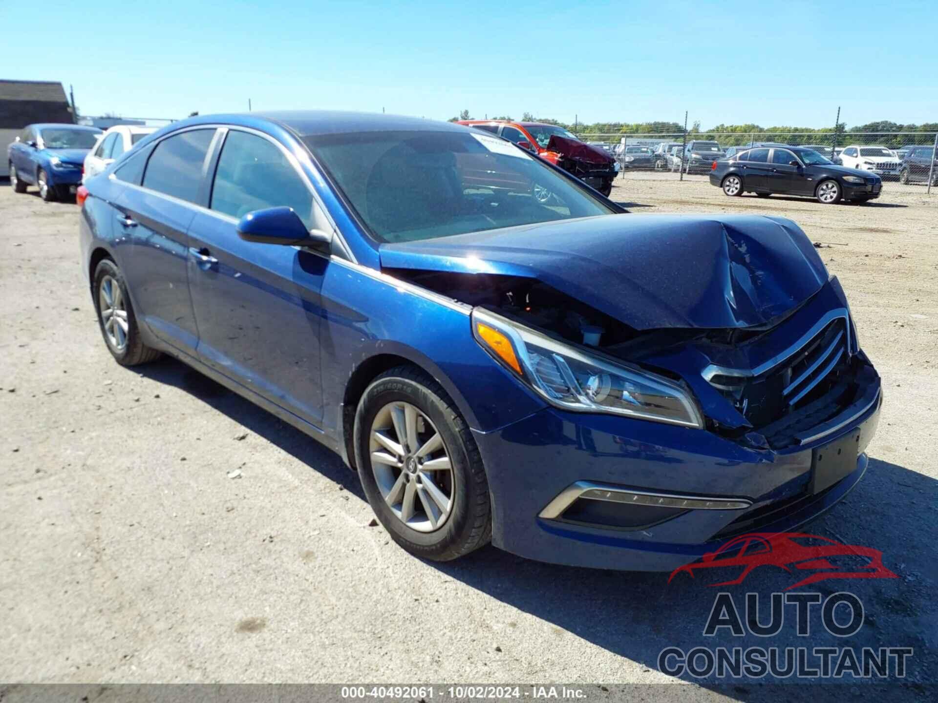 HYUNDAI SONATA 2015 - 5NPE24AF8FH156812
