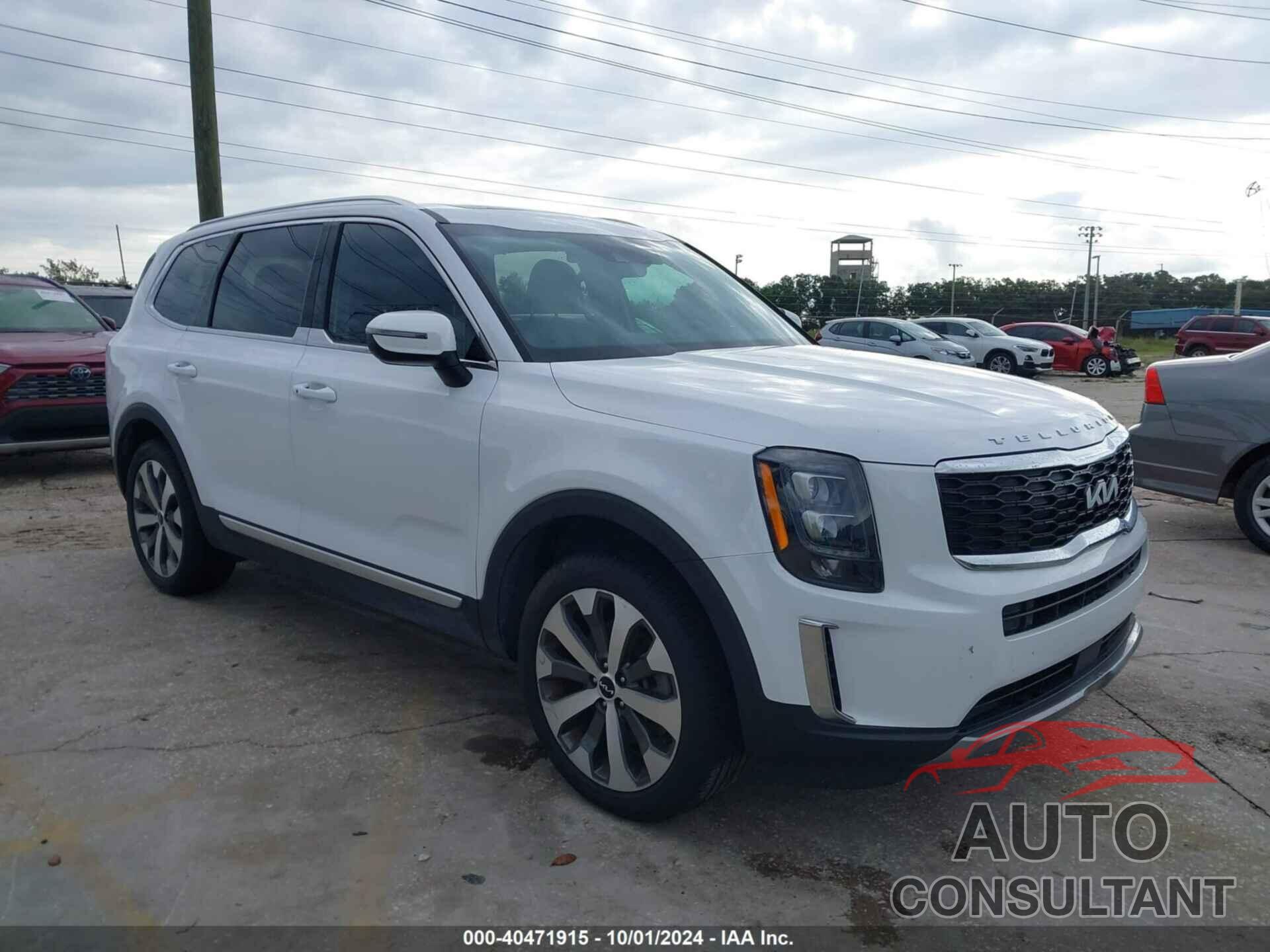 KIA TELLURIDE 2022 - 5XYP34HC5NG220506