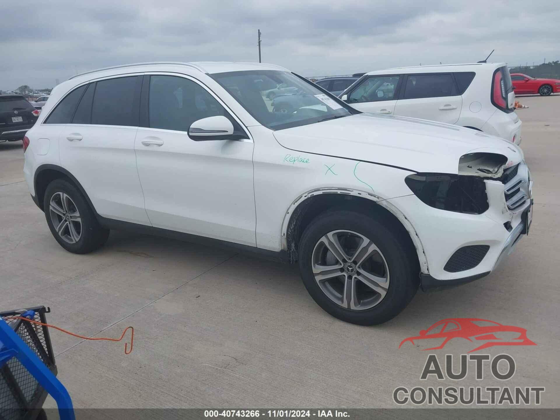 MERCEDES-BENZ GLC 300 2018 - WDC0G4JB3JV110641