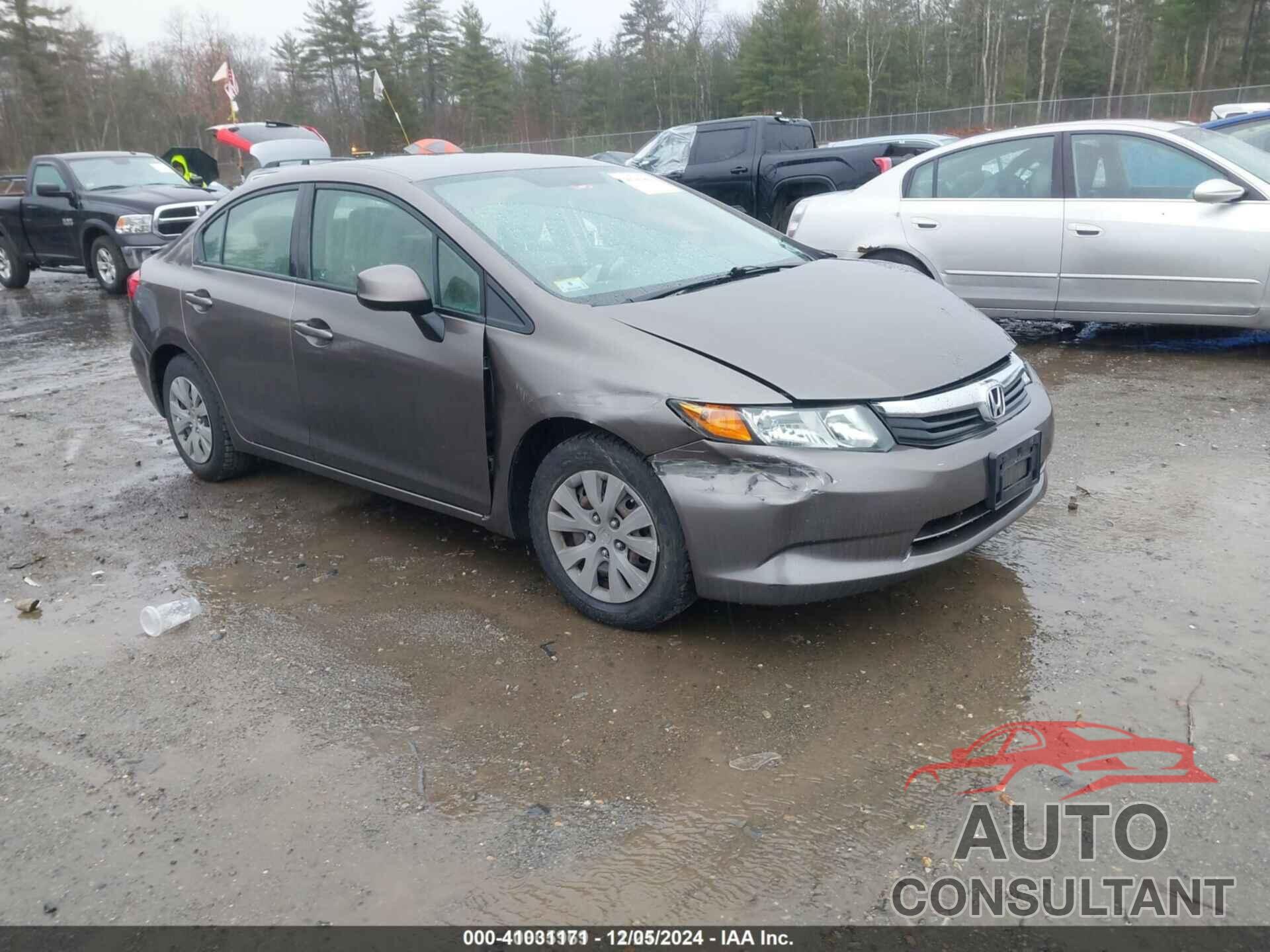 HONDA CIVIC 2012 - JHMFB2F57CS003200