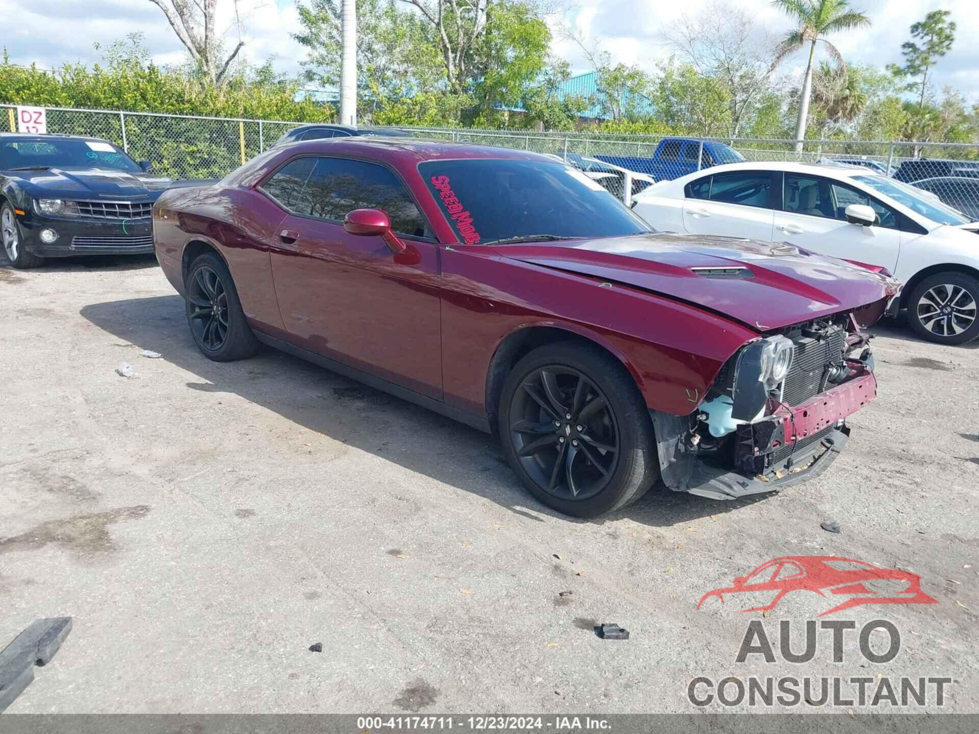 DODGE CHALLENGER 2018 - 2C3CDZAG1JH339188