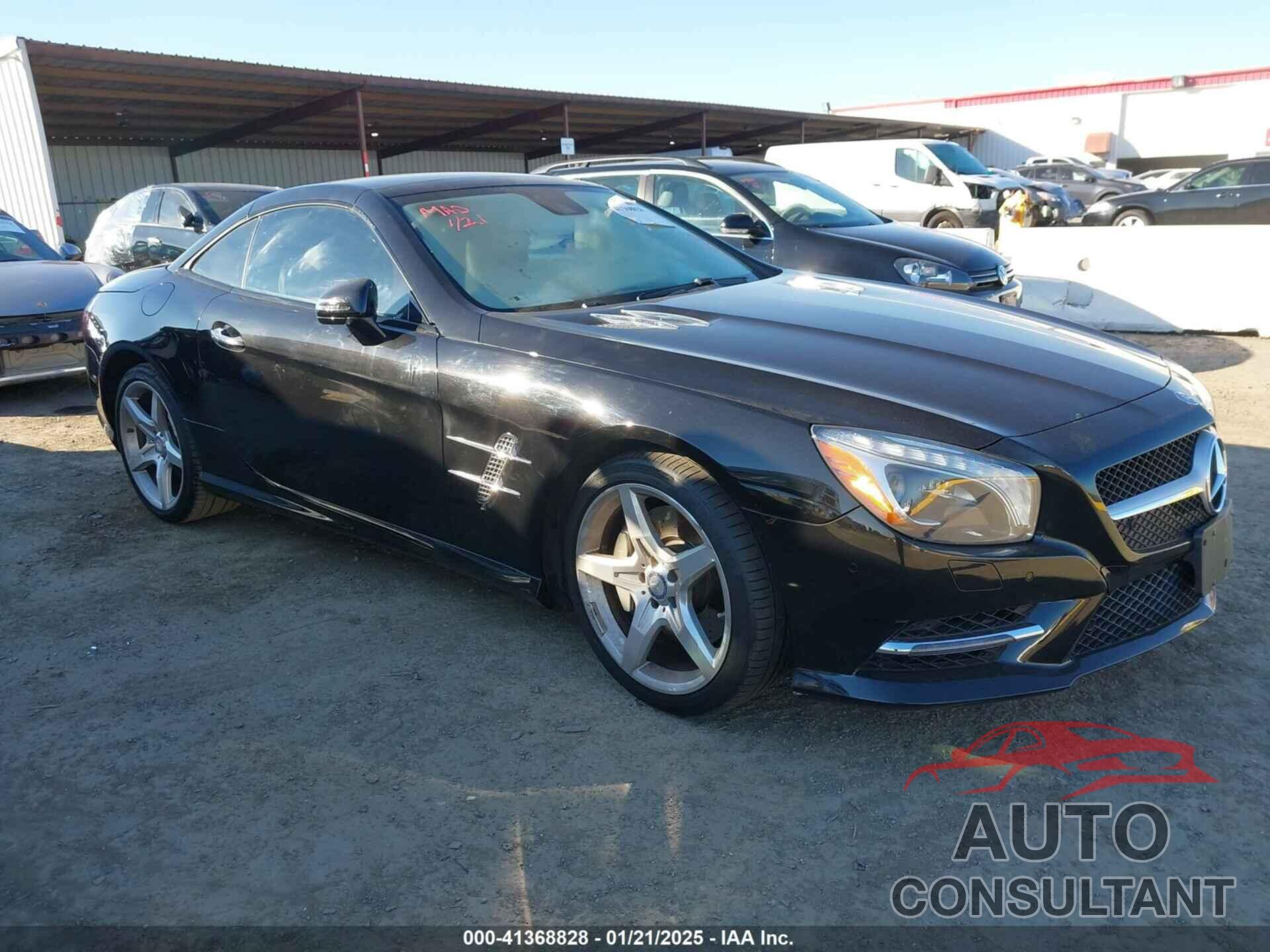 MERCEDES-BENZ SL 550 2013 - WDDJK7DA2DF016526