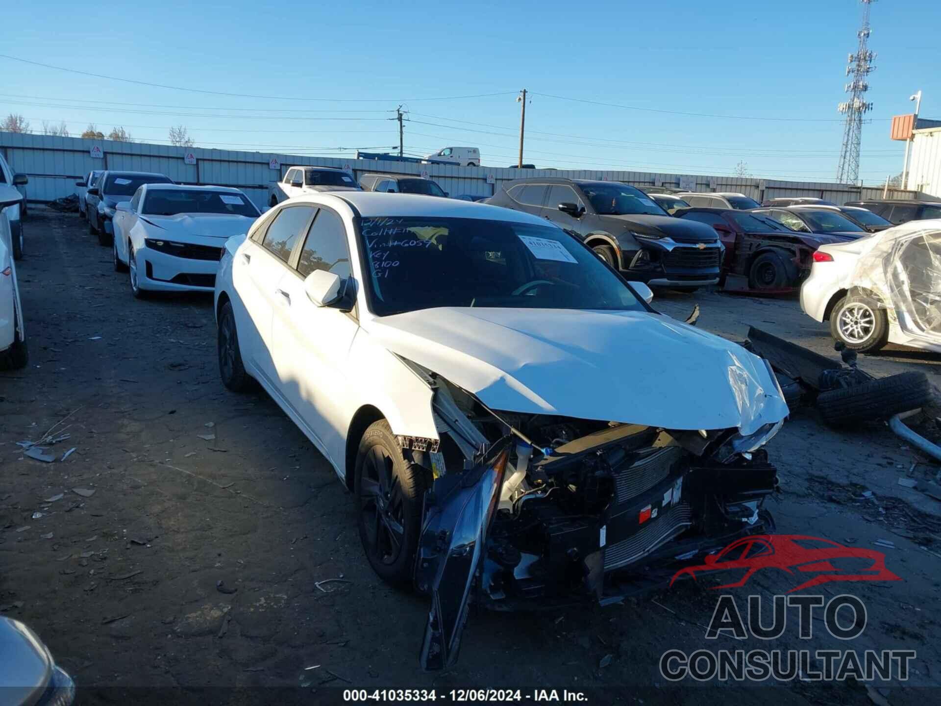 HYUNDAI ELANTRA 2022 - 5NPLM4AG0NH066059
